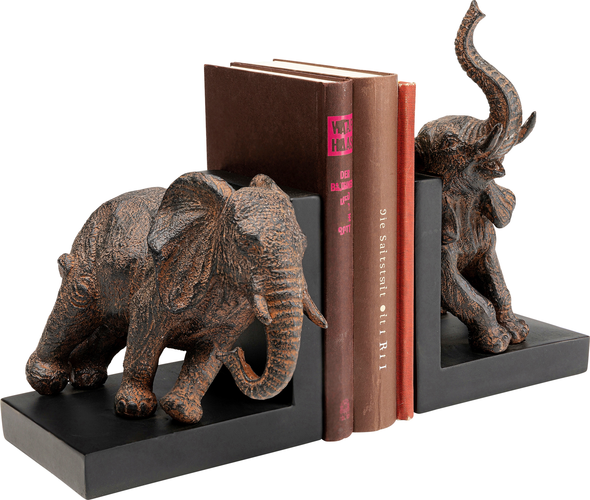 Kare Design Buchstütze »Elephants 42« aus Polyresin