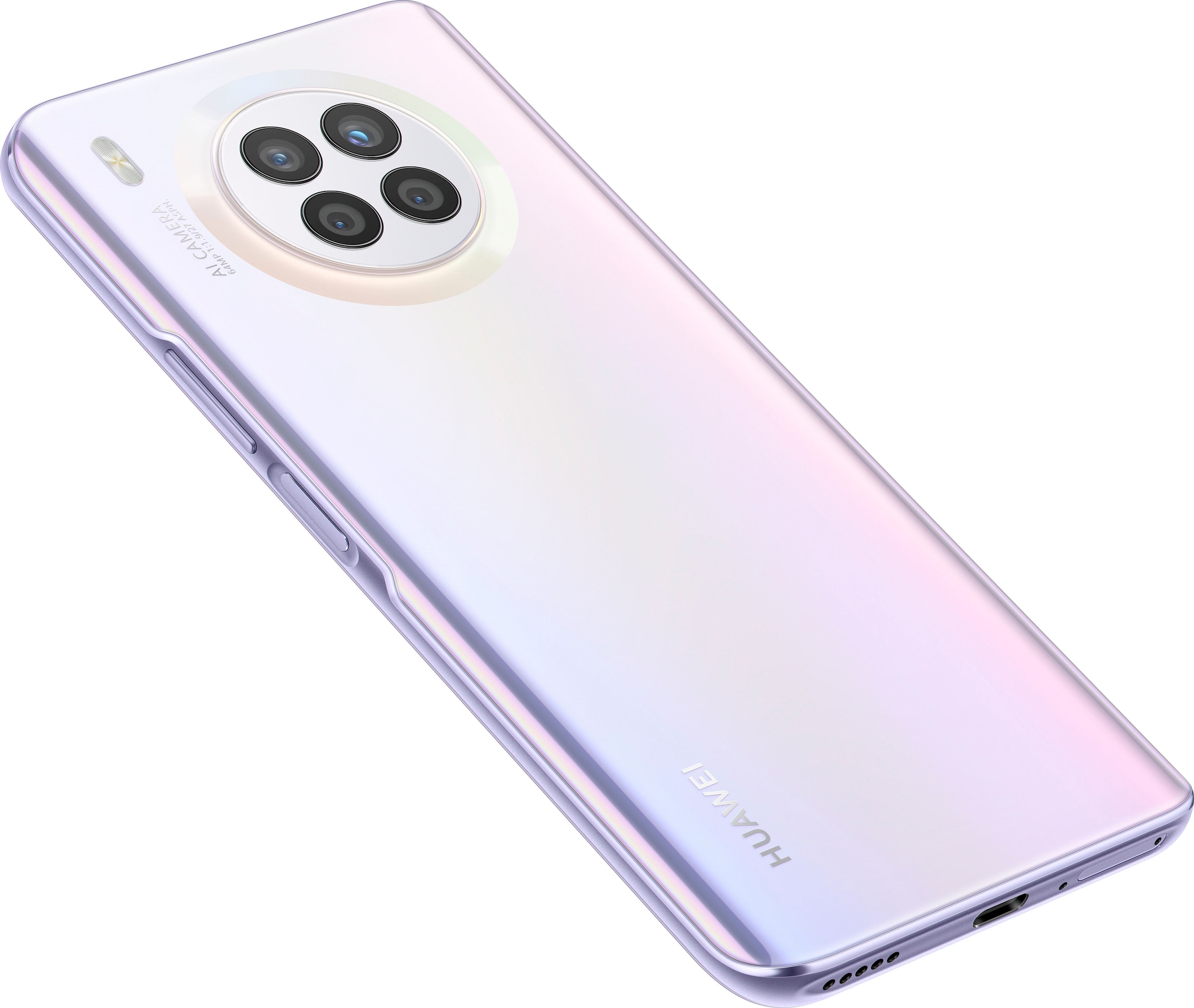 Huawei Smartphone »Nova 8i«, Moonlight Silver, 16,97 cm/6,67 Zoll, 128 GB Speicherplatz, 64 MP Kamera