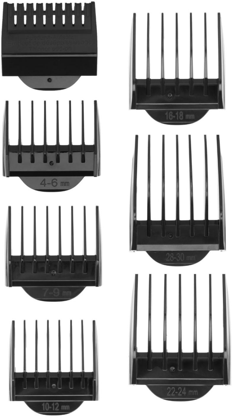 eta Haar- und Bartschneider »Roger ETA934590000«, 7 Aufsätze, incl. Aufsatz zum Effilieren, 6 Aufsätze (4 - 30 mm)