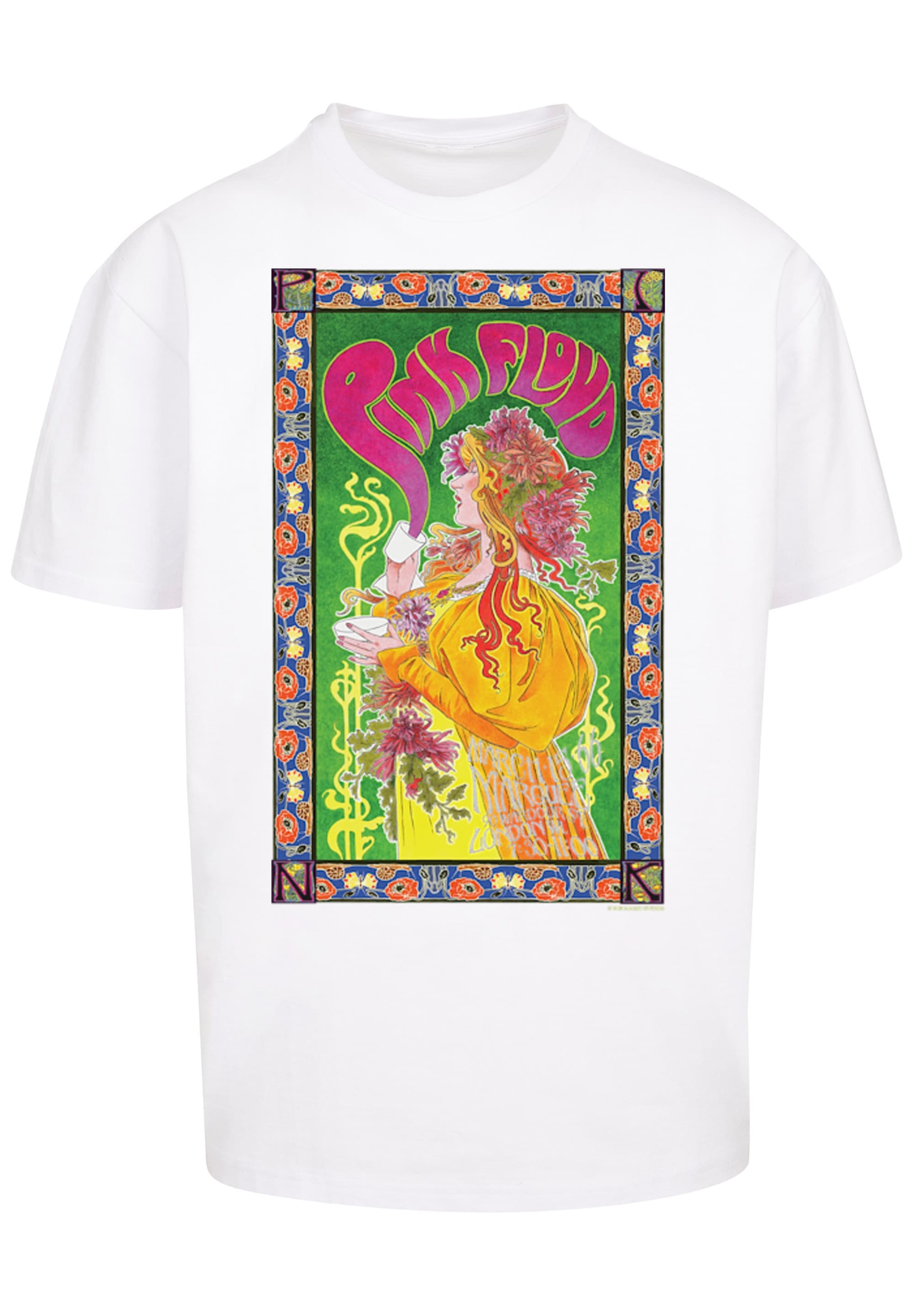 F4NT4STIC T-Shirt »Pink Floyd Marquee 1966«, Print