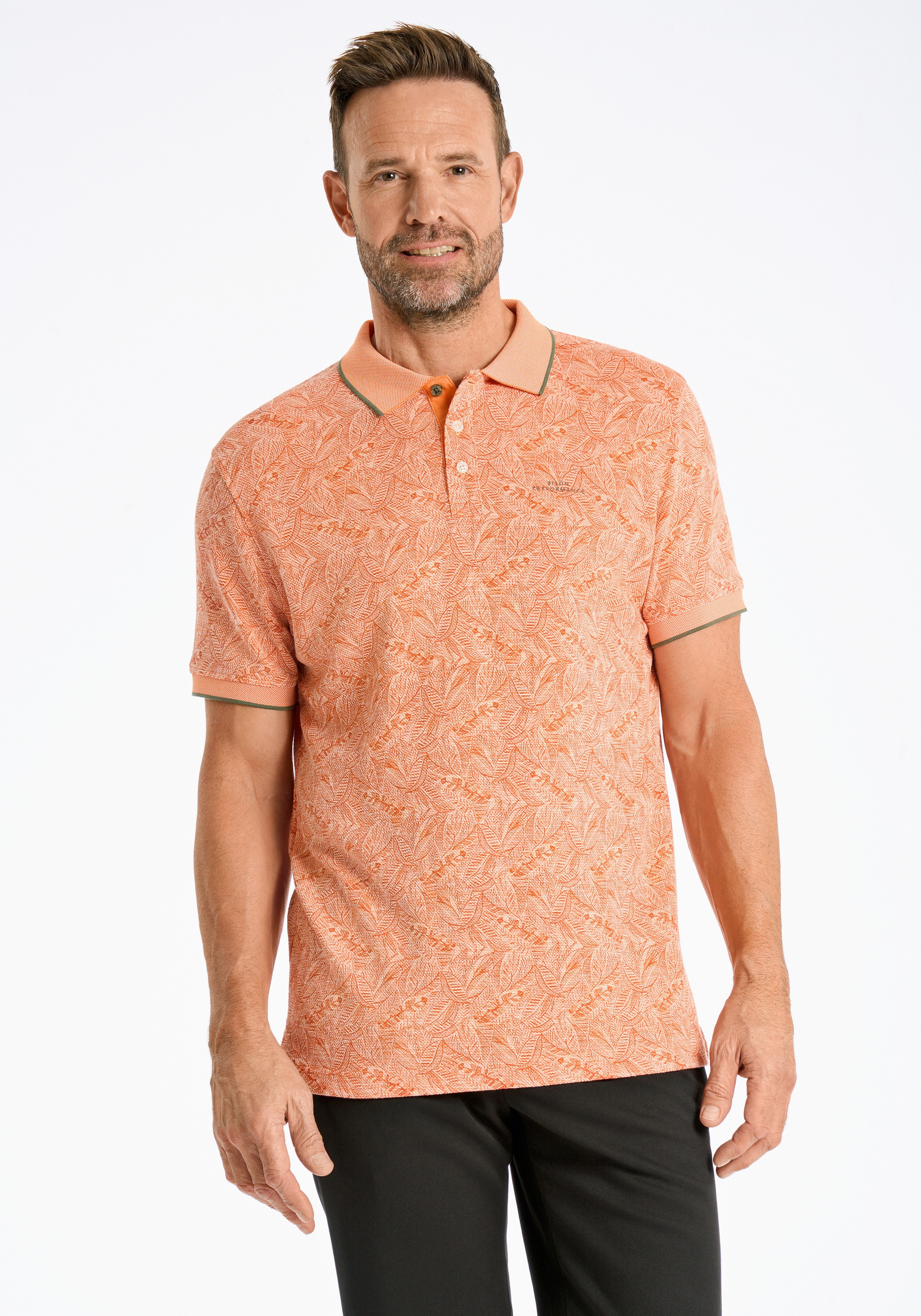 BISON Poloshirt "BISON Poloshirt" günstig online kaufen