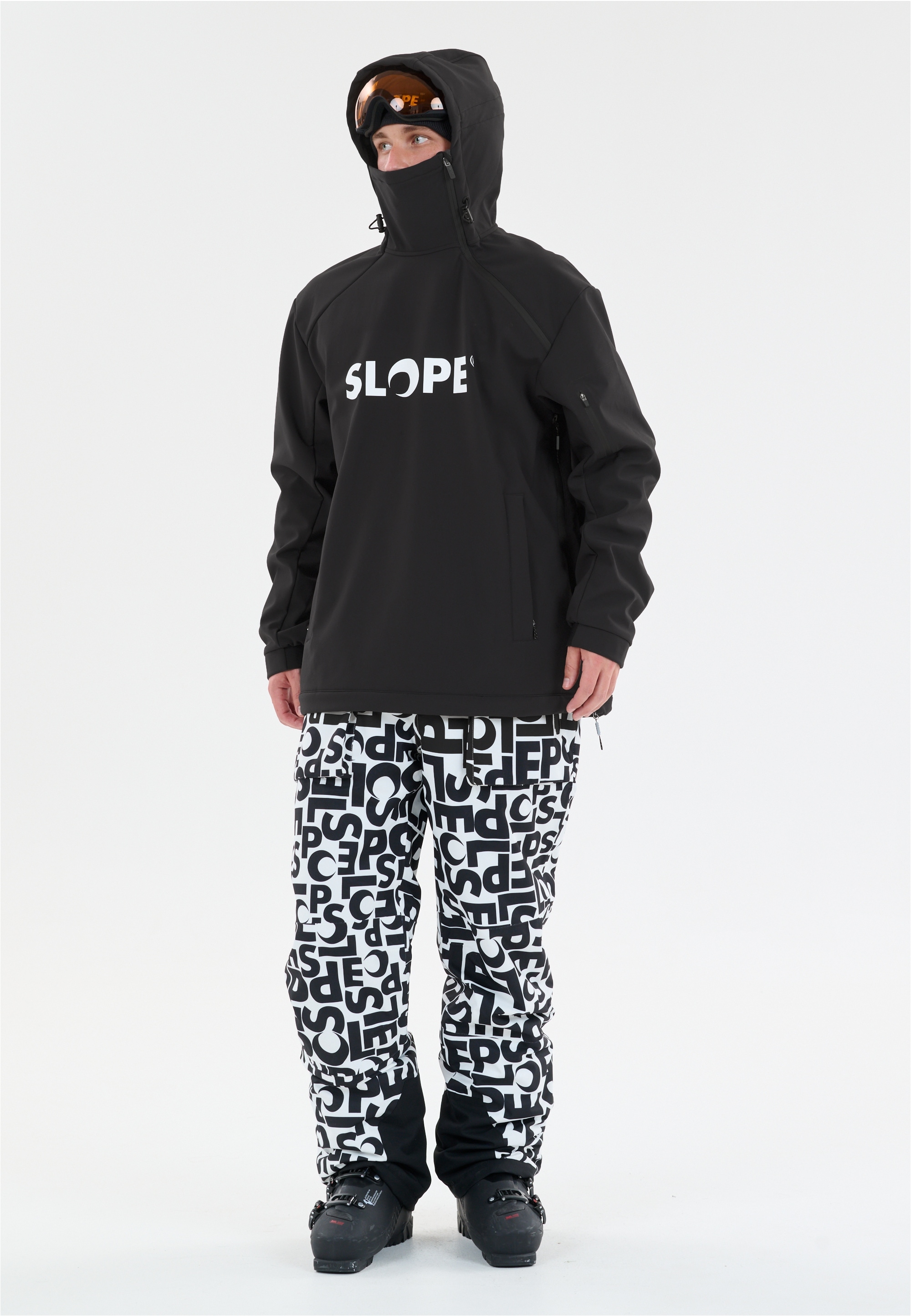 SLOPE Softshelljacke »Fletcher« mit wasserabweisender Membran