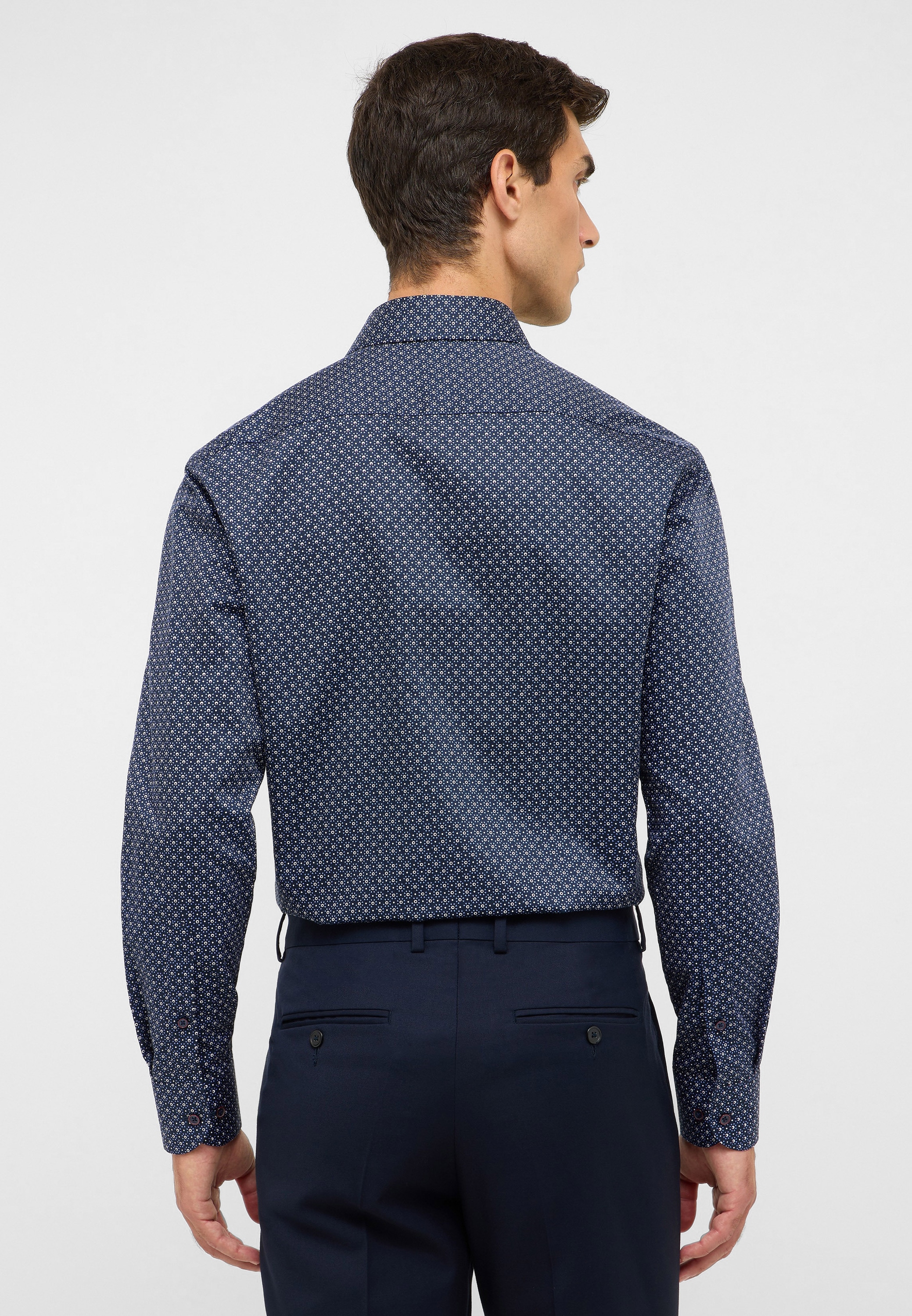 Eterna Langarmhemd »MODERN FIT«, NON IRON (bügelfrei)