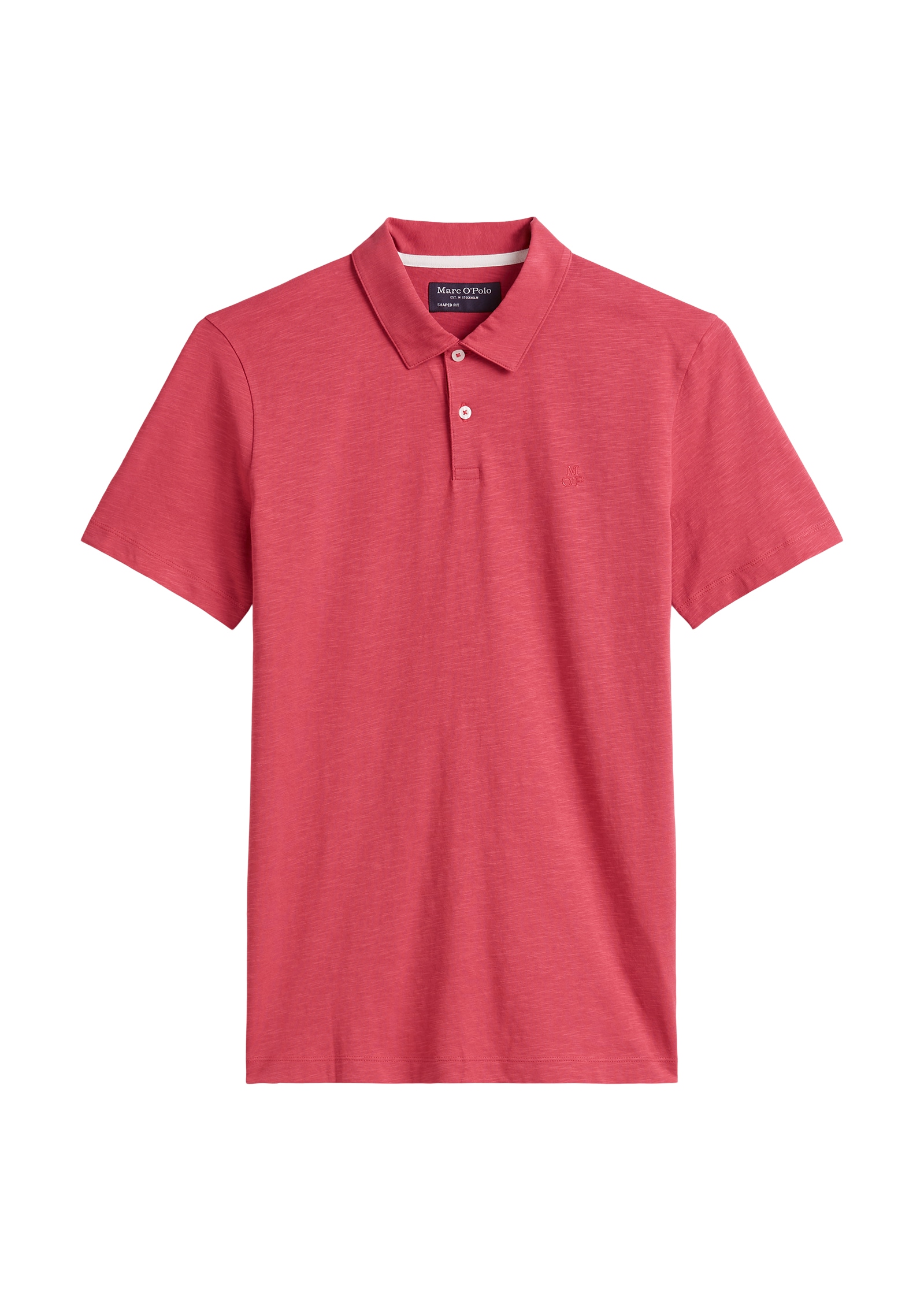 Marc O'Polo Poloshirt, mit lebendiger, bewegter Oberfläche