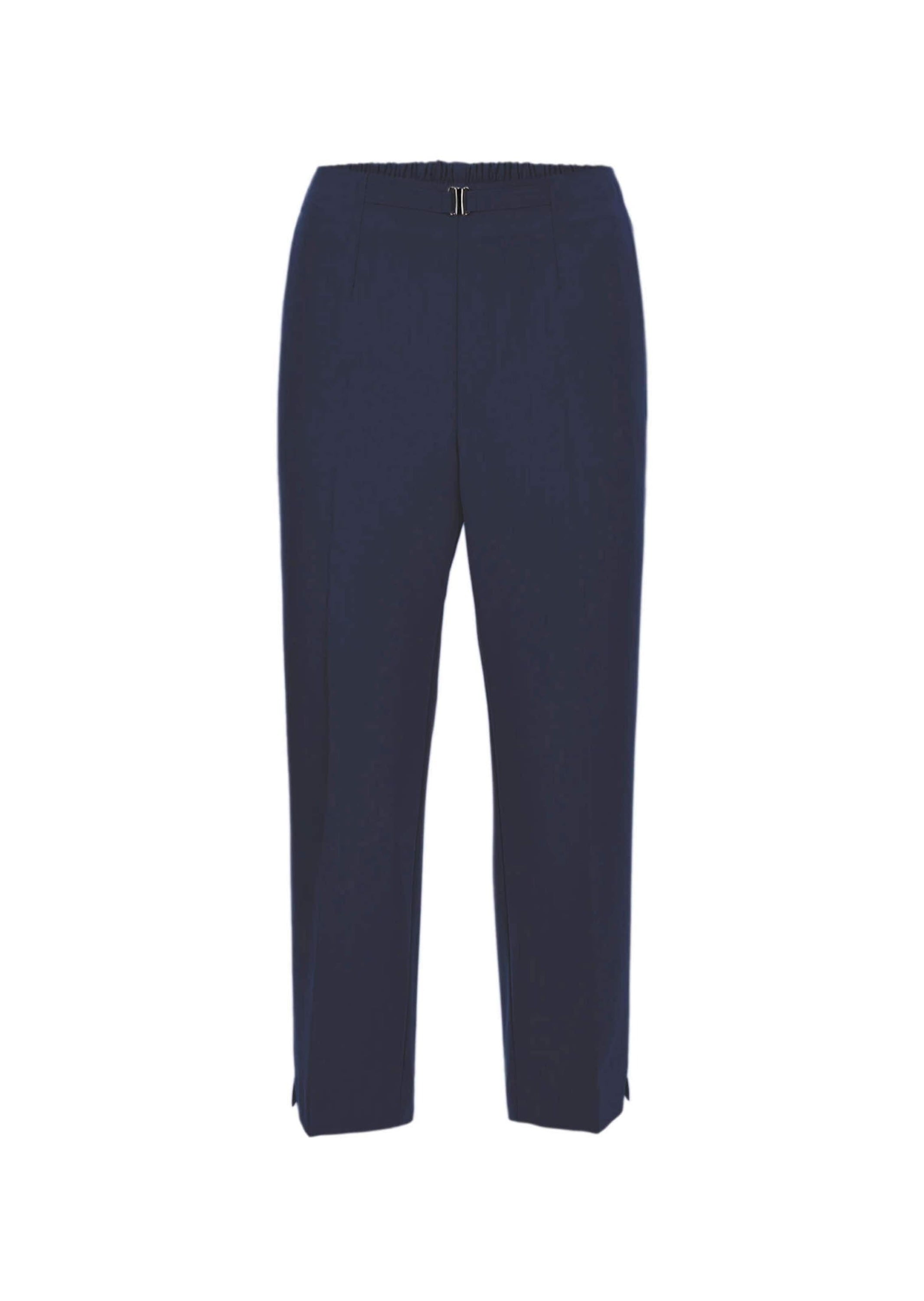 GOLDNER 7/8-Hose "3/4-Professlan-Schlupfhose Martha" mit Ziergürtel und-schließe