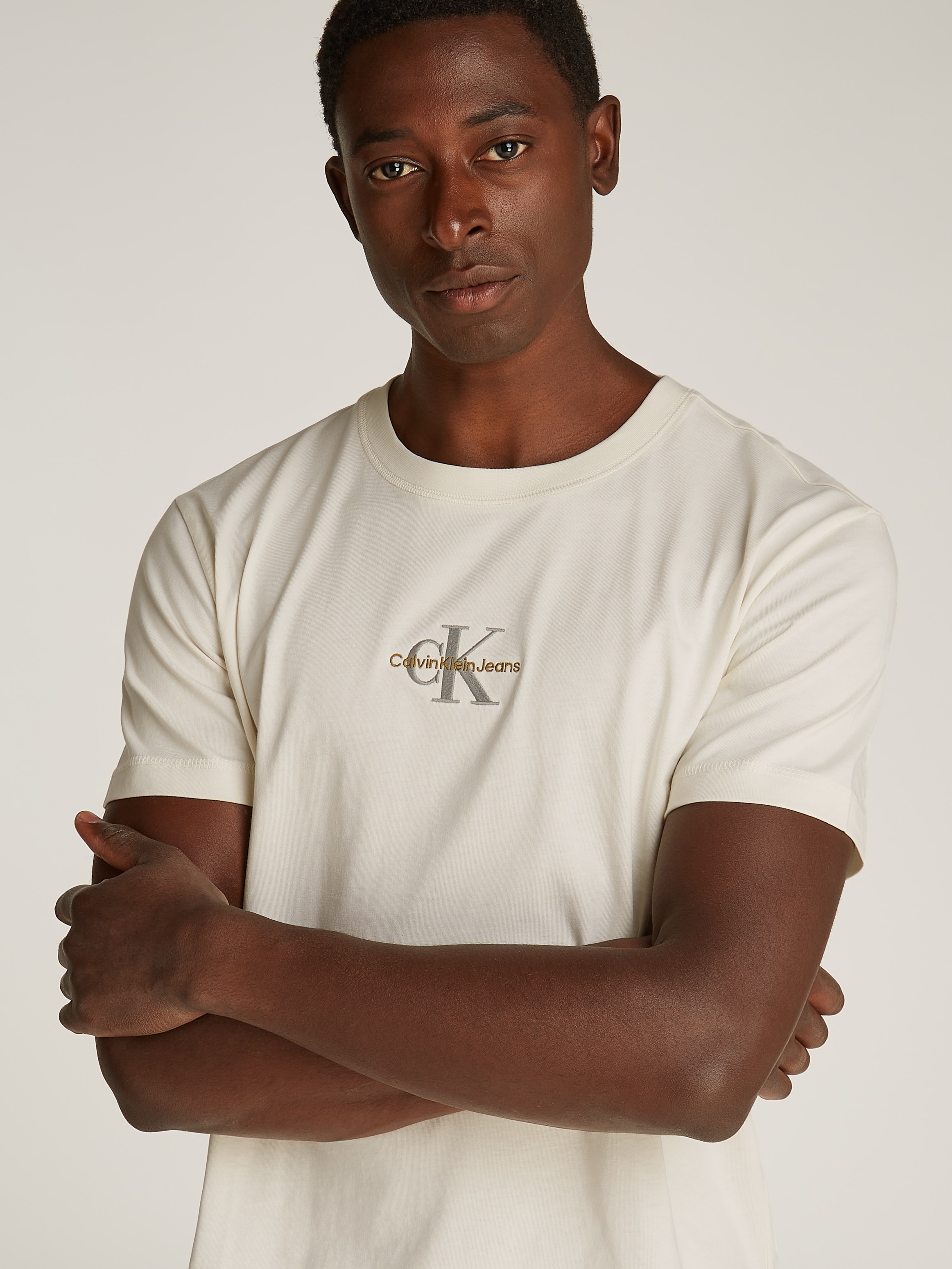 Calvin Klein Jeans T-Shirt »MONOLOGO TEE«, mit Logoschriftzug