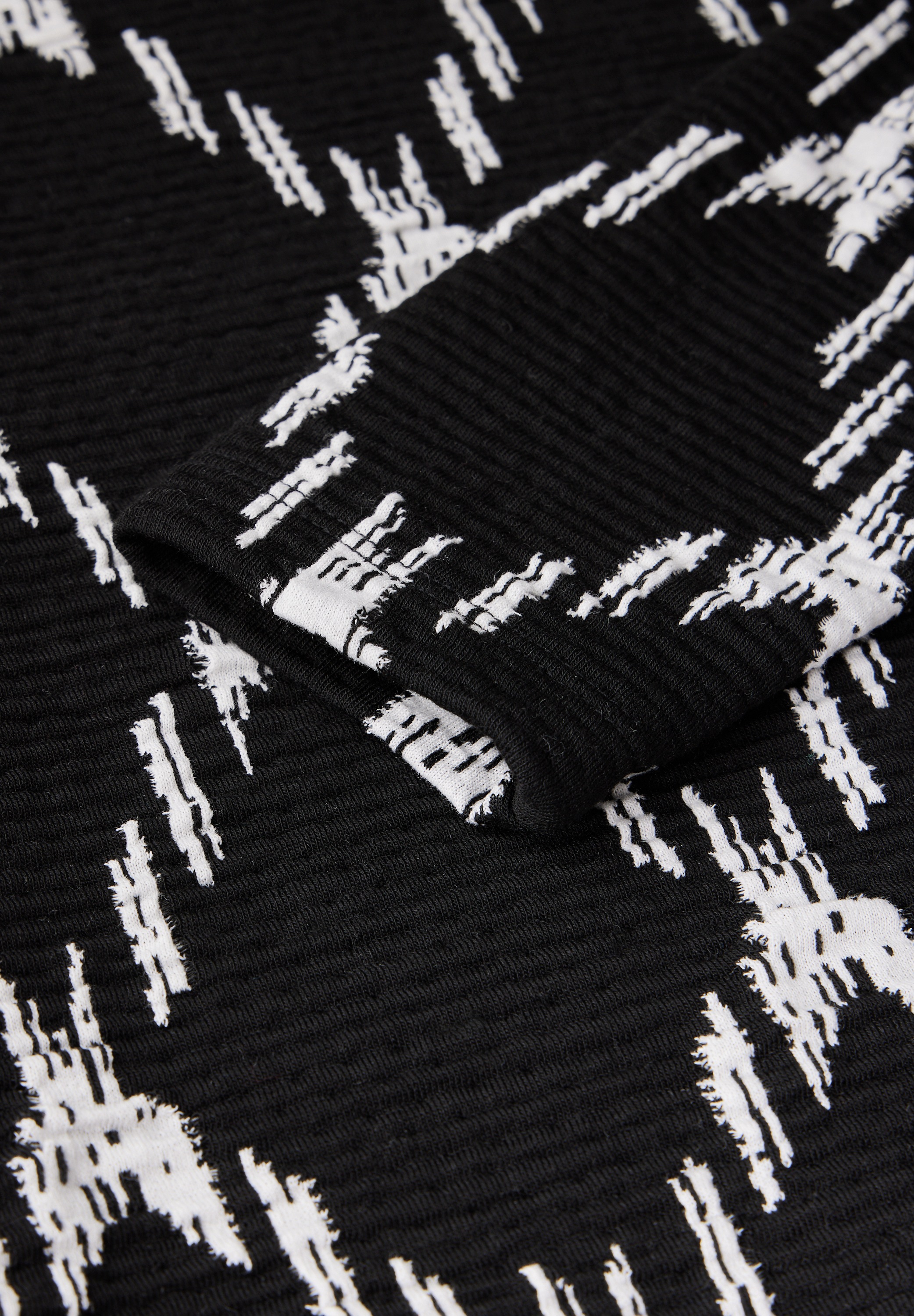 STREET ONE Langarmshirt, aus elastischem Materialmix