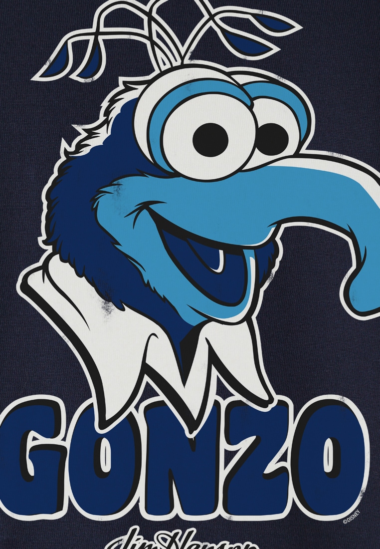 LOGOSHIRT T-Shirt »Gonzo - Muppet Show«, mit lizenziertem Originaldesign