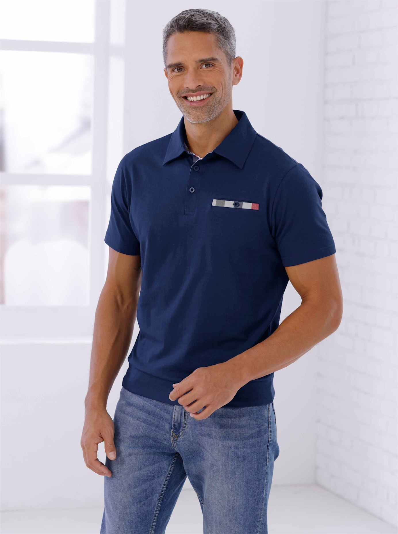 Classic Poloshirt "Kurzarm-Poloshirt" günstig online kaufen