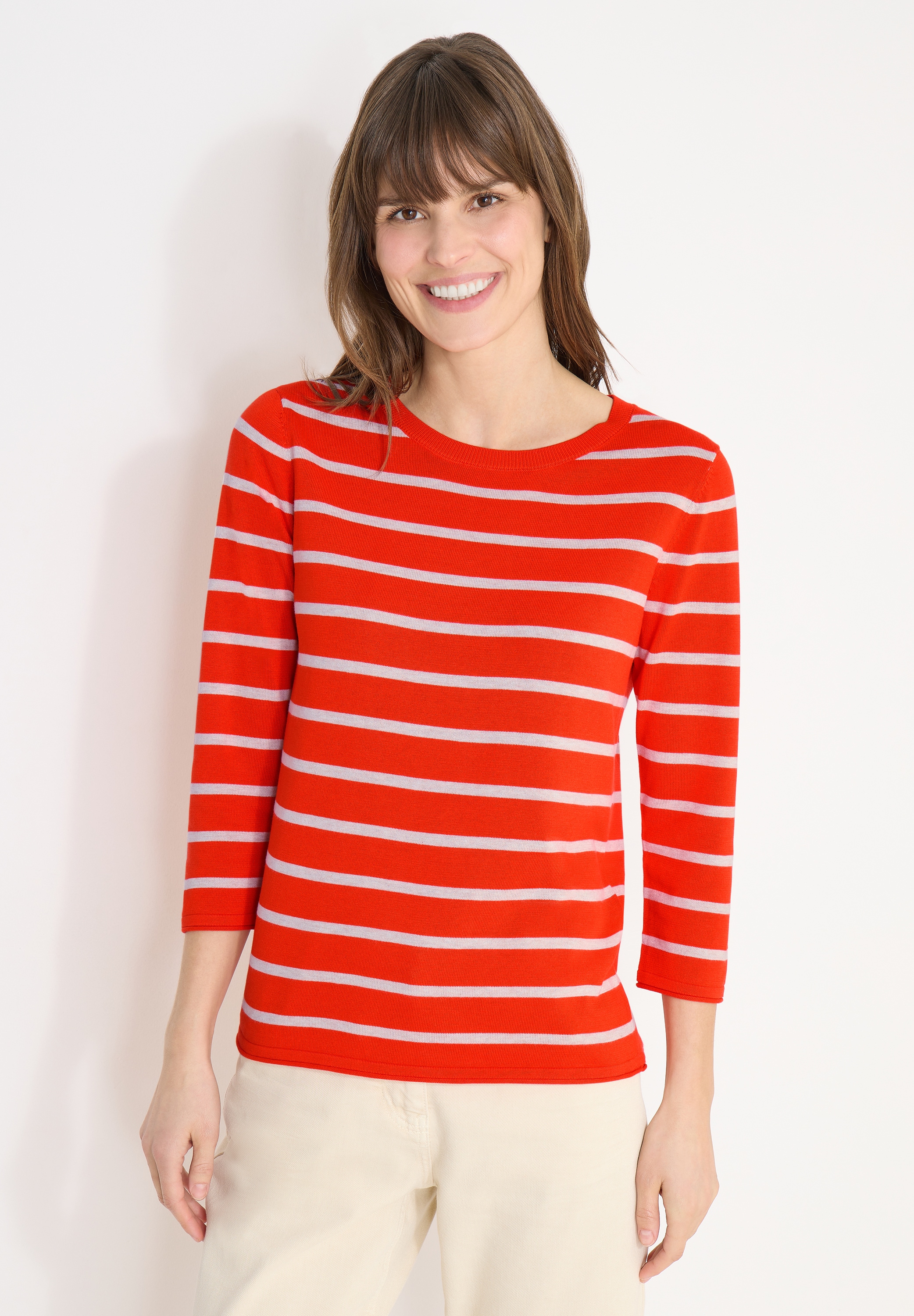 Cecil Strickpullover mit 3/4 Ärmeln