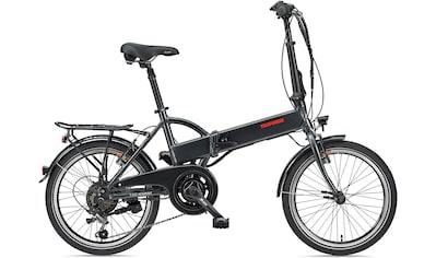 E-Bike »Kompakt F820«, 6 Gang, Shimano, Tourney, Heckmotor 250 W