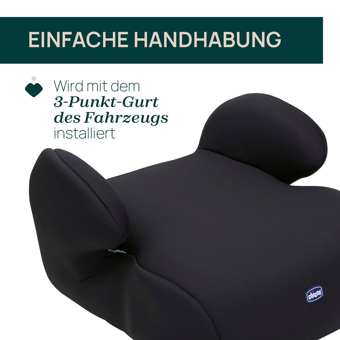 Chicco Kindersitzerhöhung »QUASAR I-SIZE« 126-150 cm