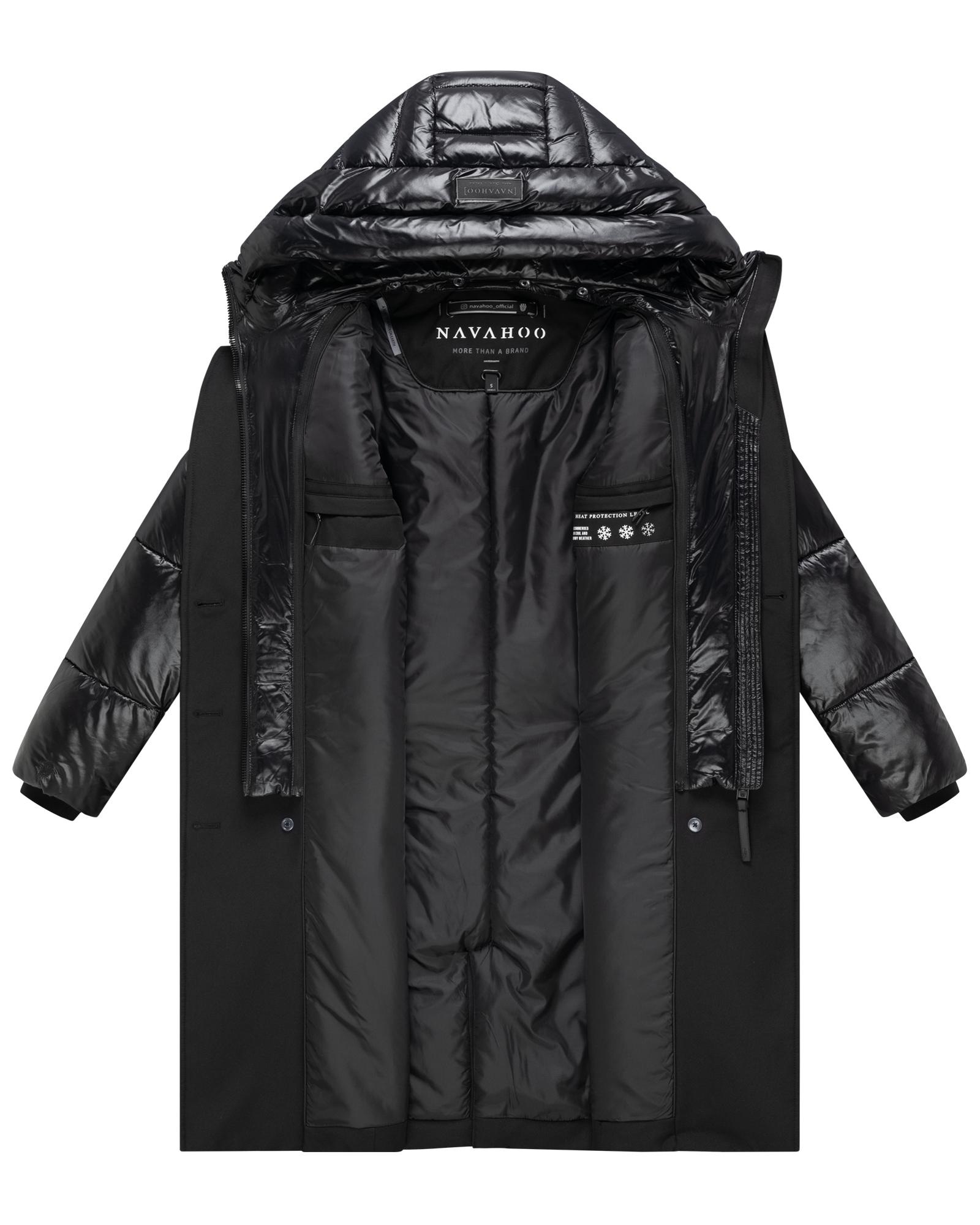 Navahoo Trenchcoat »City-Glow 14« Klassischer Mantel mit herausnehmbarem Stepp-Inlay