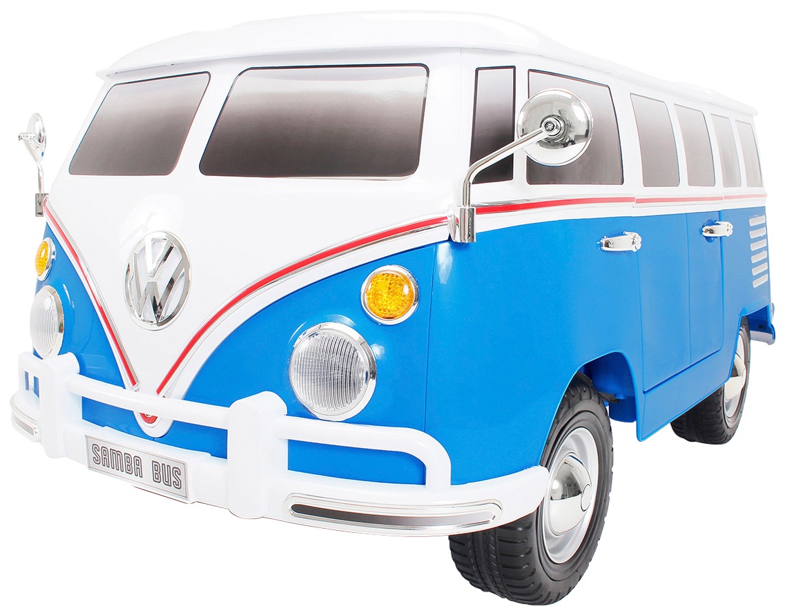 Actionbikes Motors Elektroauto Vw Bus Bulli T1 Samba Camper Fur Kinder Ab 3 Jahre 12 Volt Inkl Fernsteuerung Baur