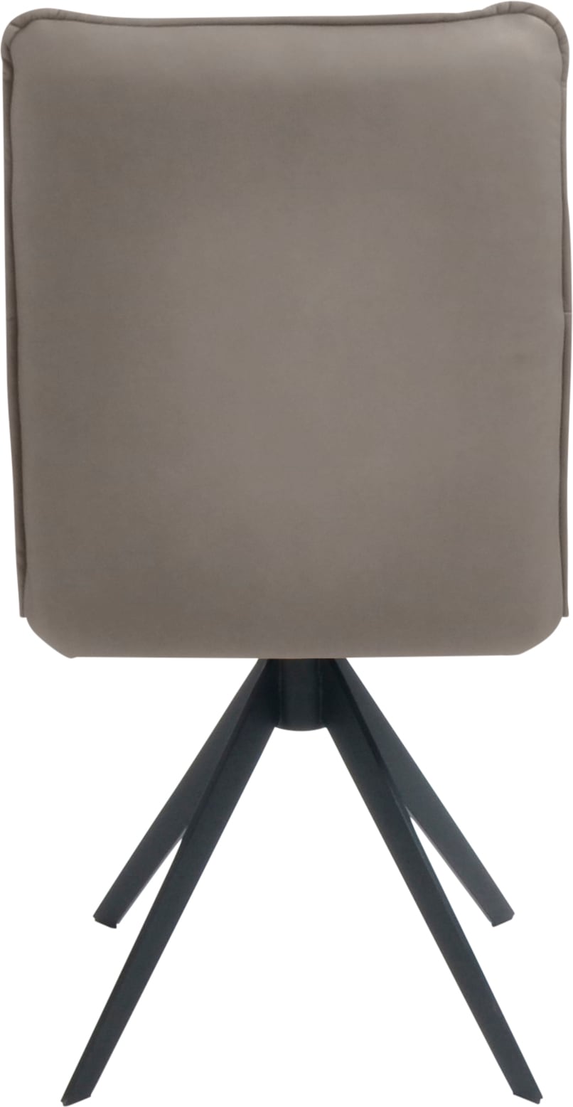 K+W Komfort & Wohnen Drehstuhl () Blitzdrehkreuz und Rückholfunktion, dekorativer 12mm Biese