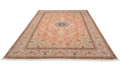 Orientteppich »Perser - Täbriz - Royal - 300 x 203 cm - rosa«, rechteckig
