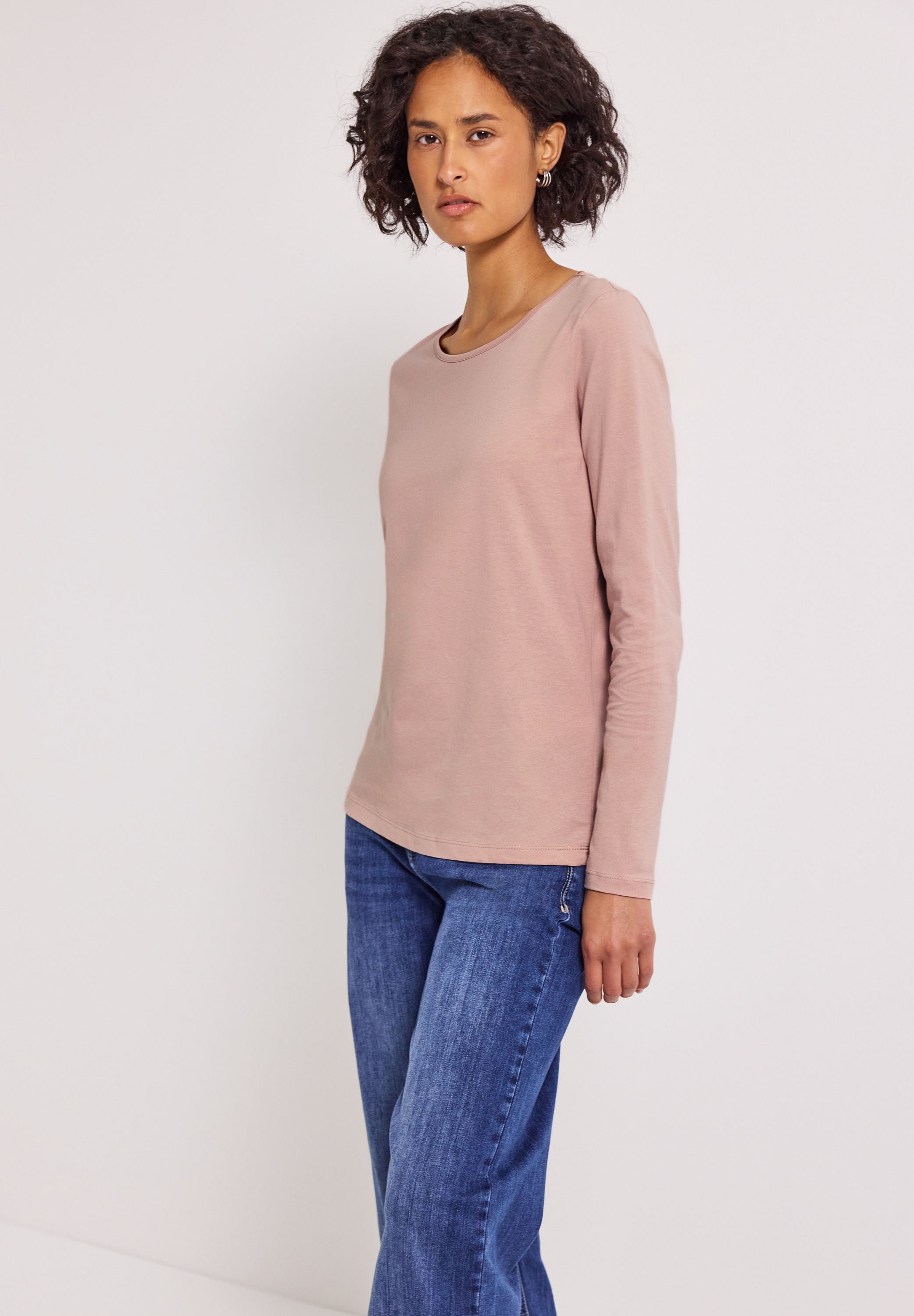 STREET ONE Langarmshirt Basic günstig online kaufen