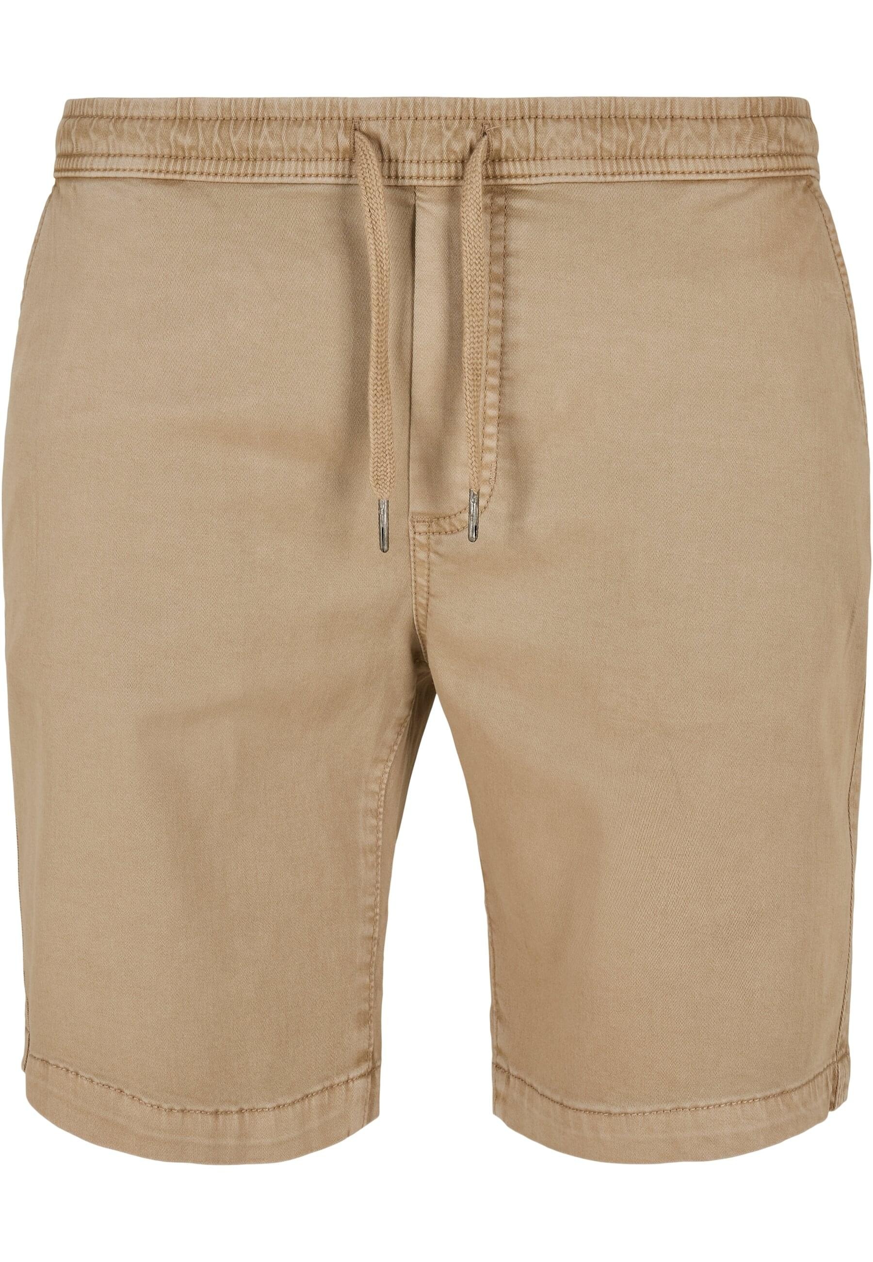 URBAN CLASSICS Stoffhose "Urban Classics Herren Stretch Twill Joggshorts", (1 tlg.)