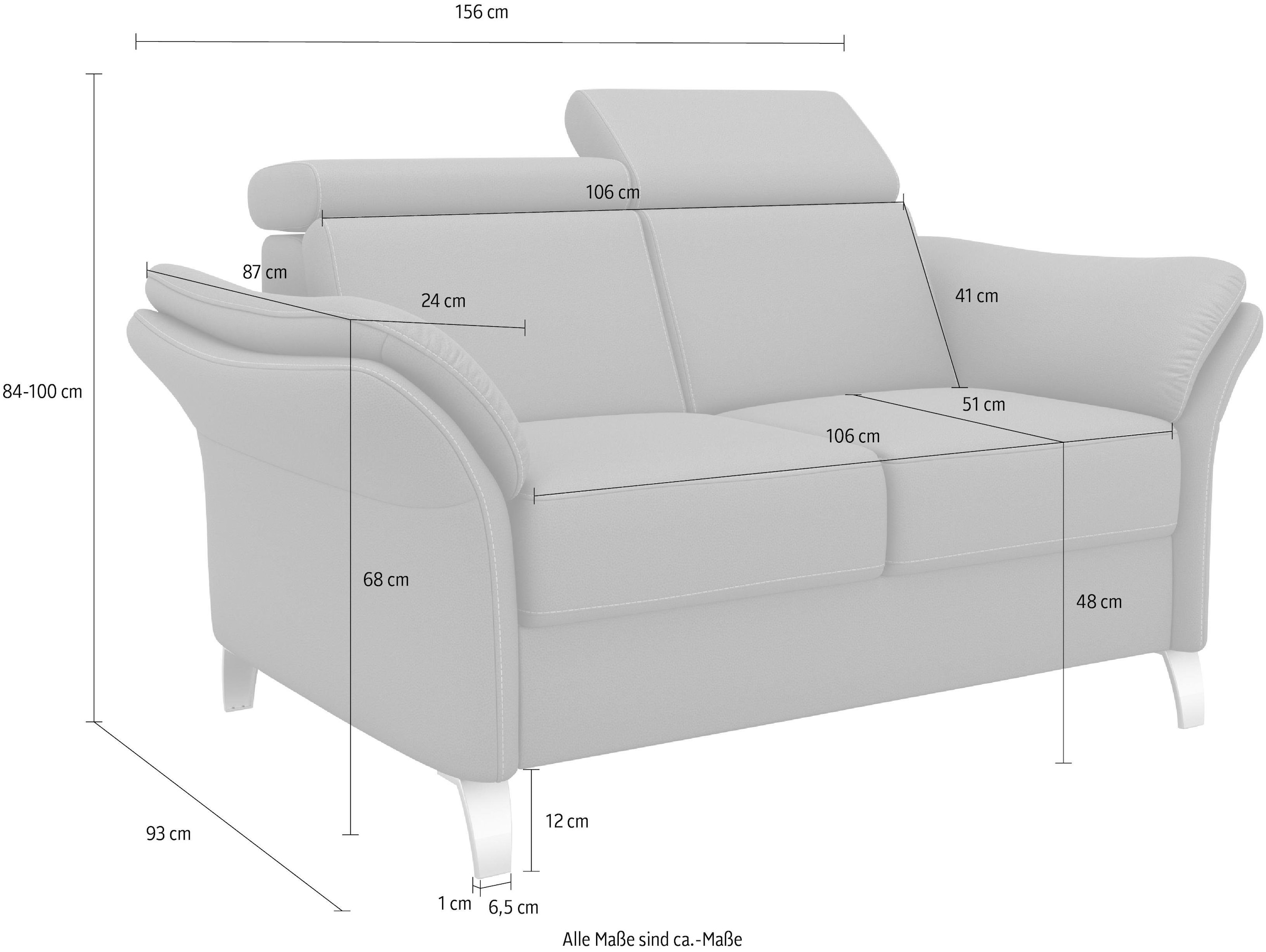 sit&more 2-Sitzer »Vincenzo«