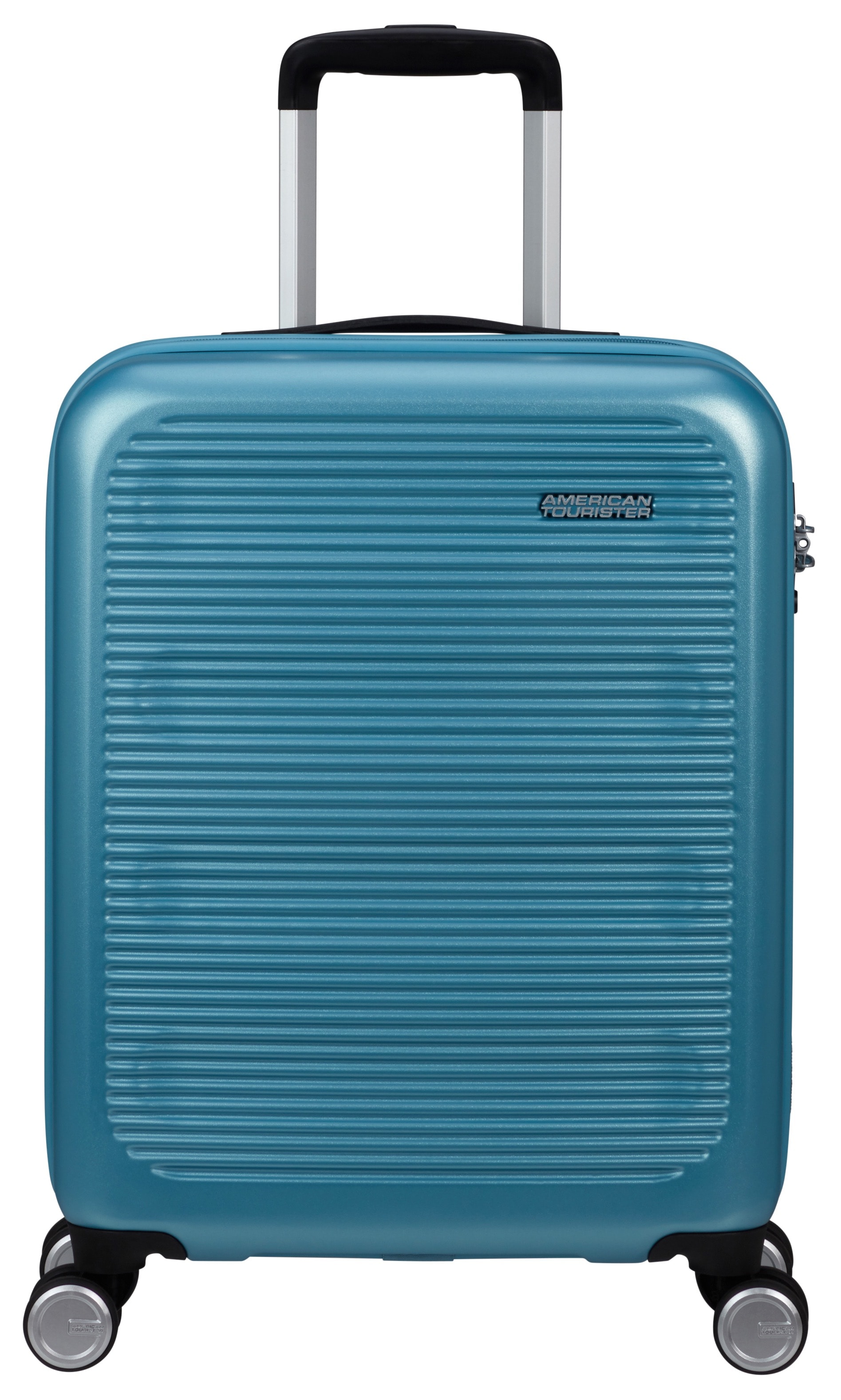 American Tourister® Trolley »ASTROBEAM 55«, 4 Rollen, Handgepäck-Koffer Reisegepäck Koffer TSA-Zahlenschloss