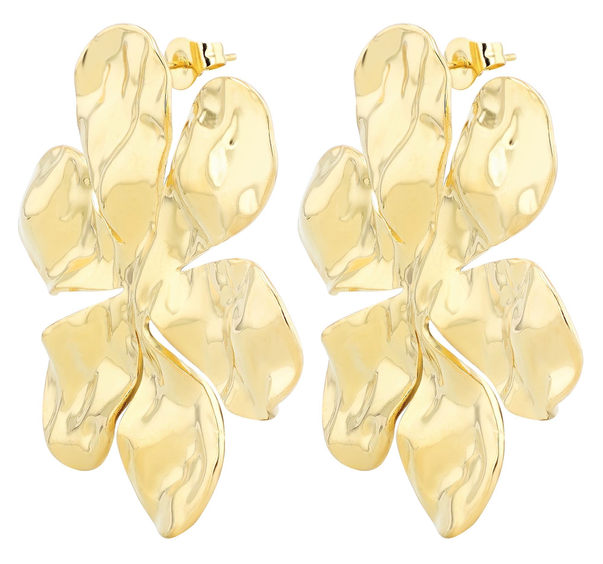 Adelia´s Paar Ohrhänger »Damen Ohrringe – Ohrstecker Blume aus Edelstahl« Ideal als Geschenk für besondere Anlässe