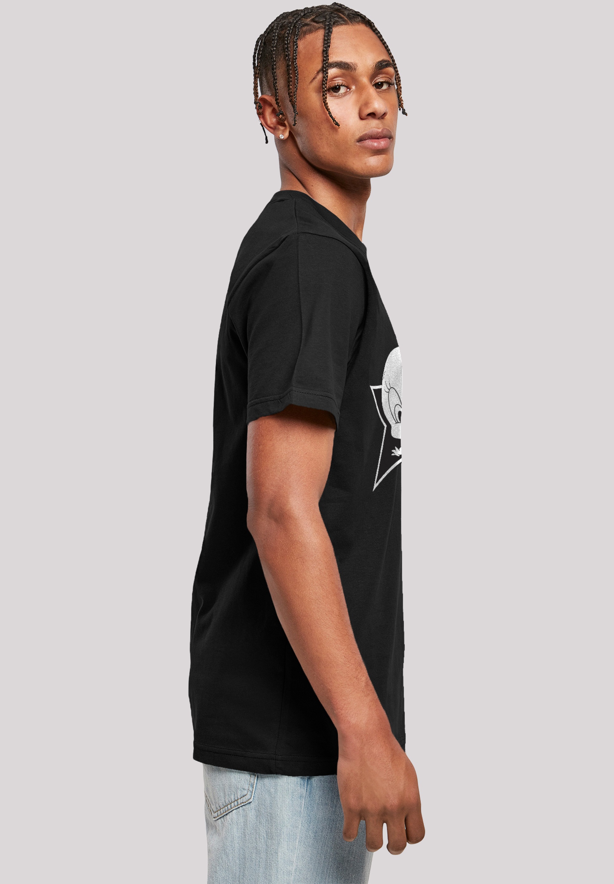 F4NT4STIC T-Shirt »T-Shirt 'Looney Tunes Tweetie'« Herren,Premium Merch,Regular-Fit,Basic,Bedruckt