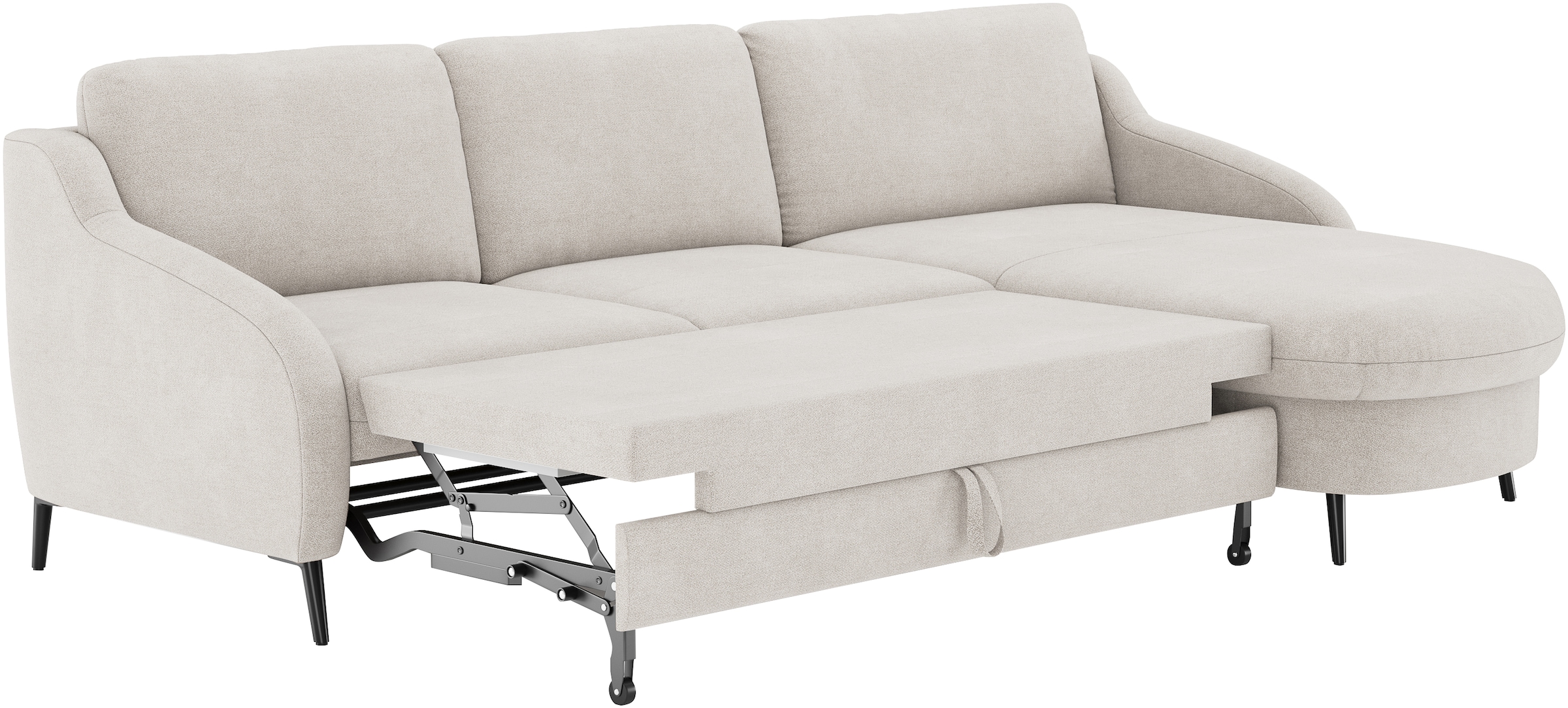sit&more Ecksofa »Soul L-Form«, wahlweise mit Bettfunktion