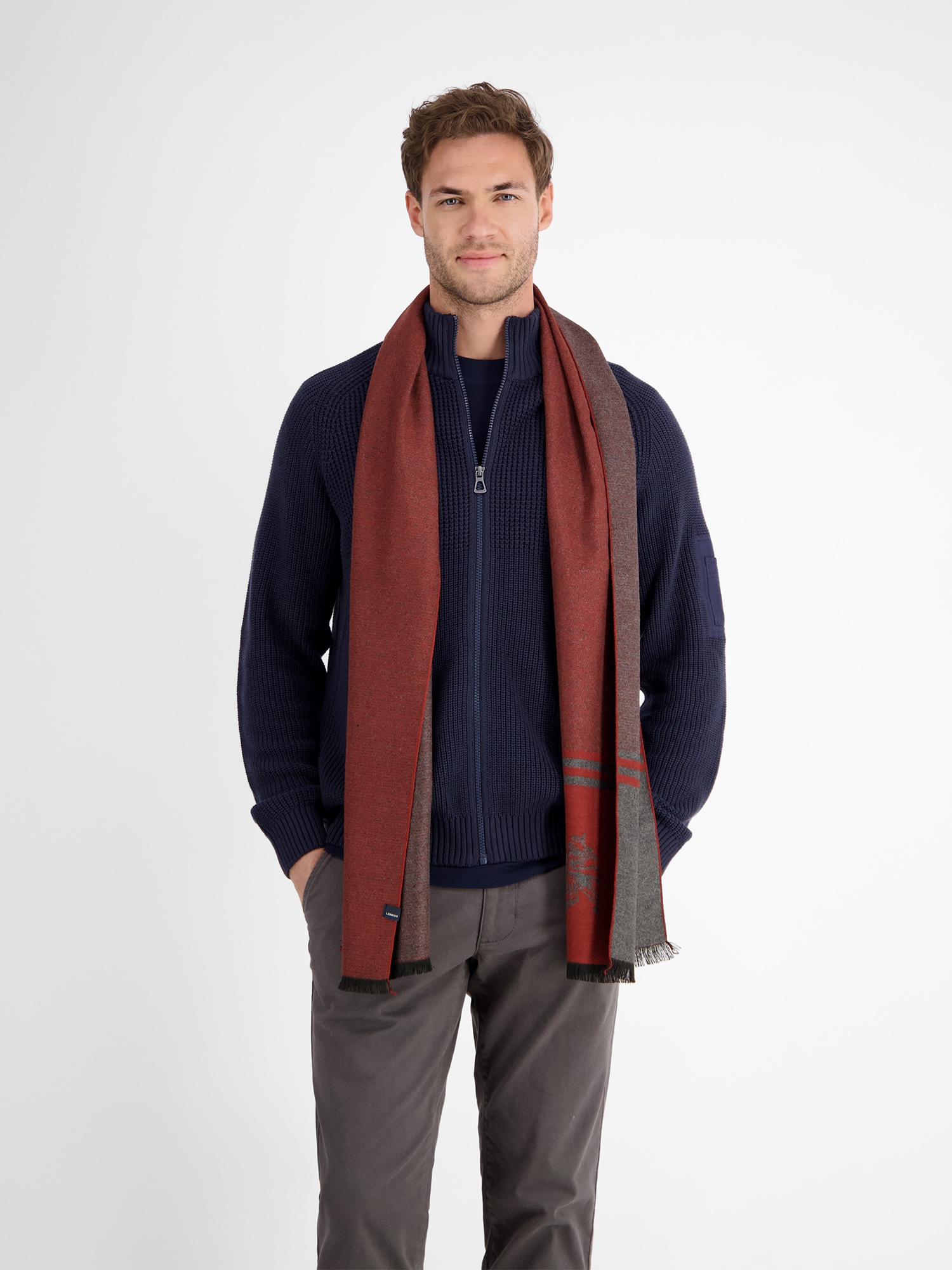 LERROS Schal "Logo-Schal für Herren" günstig online kaufen