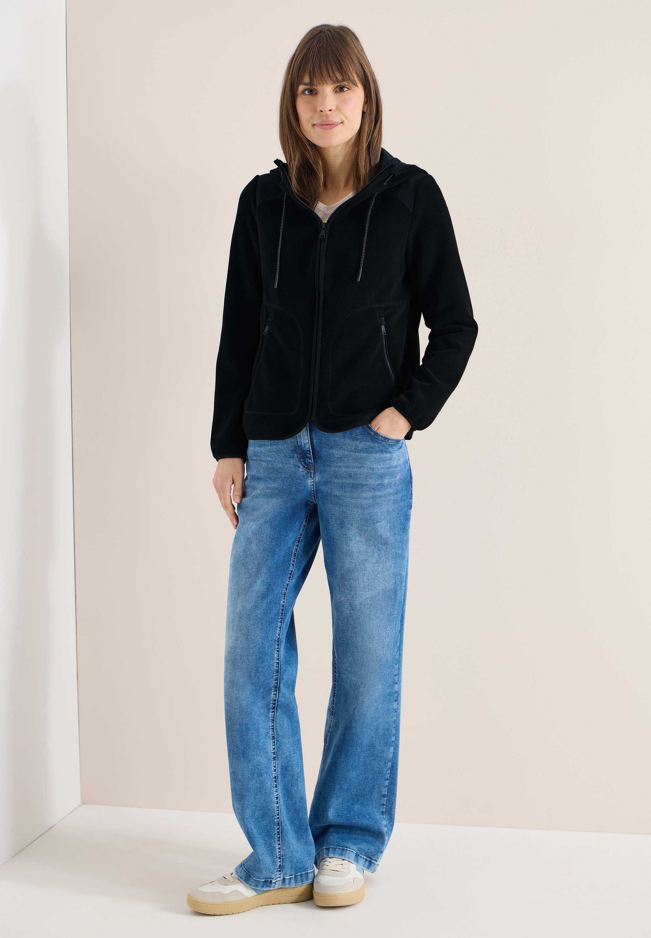 Cecil Kurzjacke mit Kapuze mit Kapuze mit Tunnelzugband