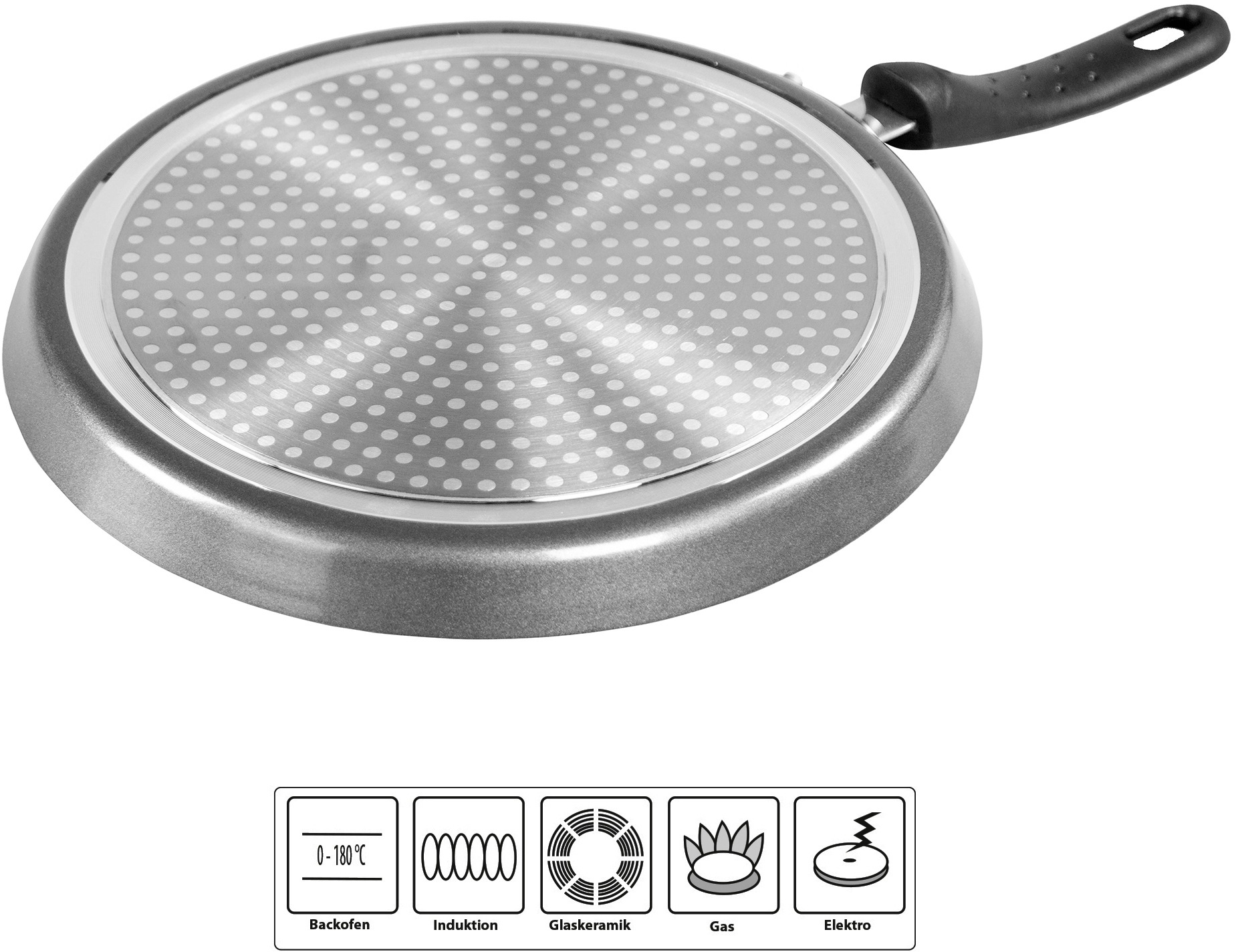 Thumbnail - STONELINE Crêpepfanne Aluminium 1 Stk. tlg. Induktion