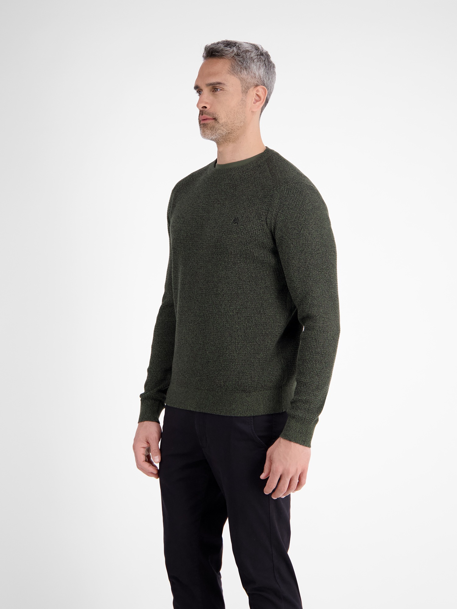 Thumbnail - LERROS Strickpullover "LERROS Herren Strickpullover in Strukturqualität"