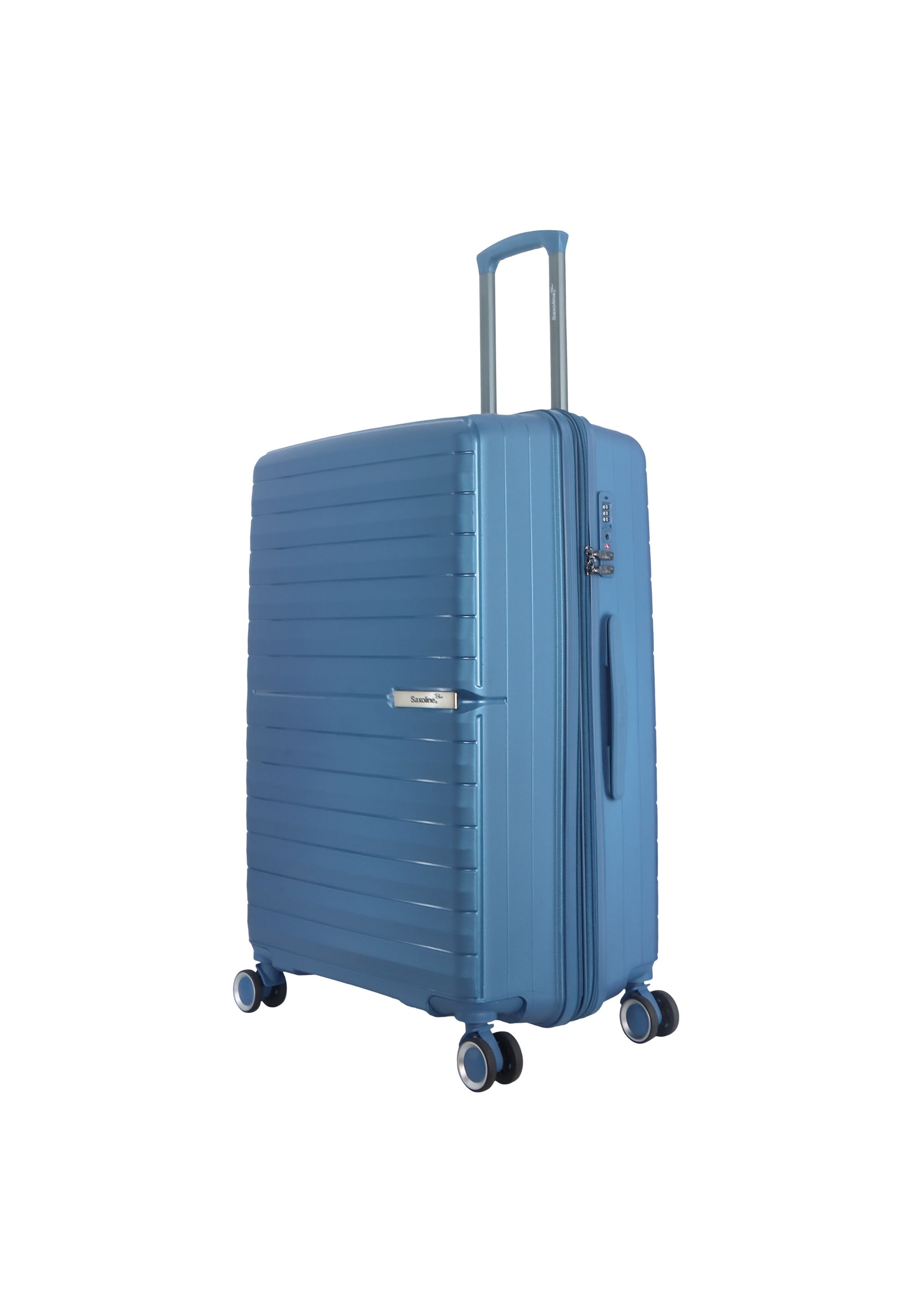 Saxoline® Koffer »Resort«, mit robustem Halbaluminium-Trolleysystem