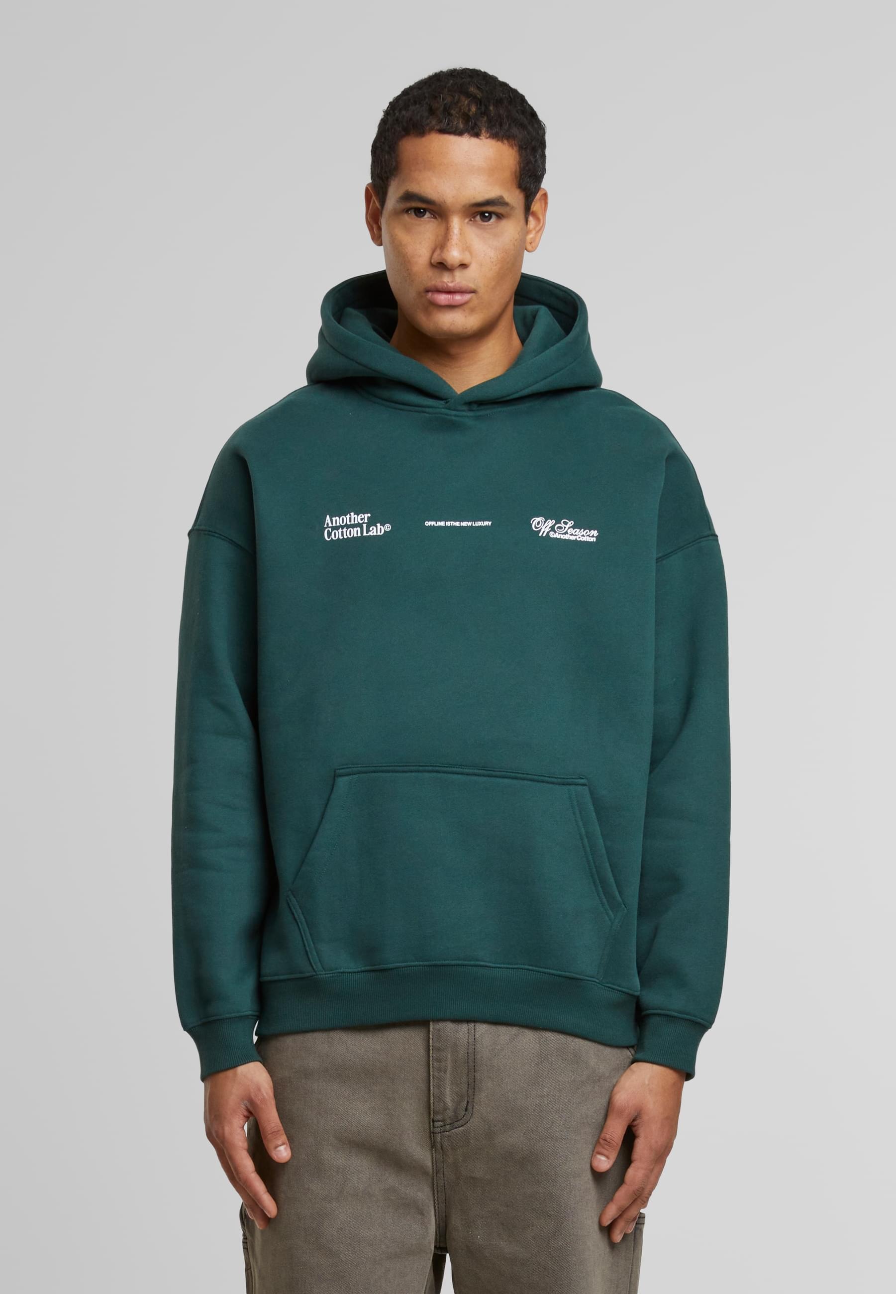 Another Cotton Lab Kapuzensweatshirt »Another Cotton Lab Offline Luxury Oversized Hoodie«, (1 tlg.)