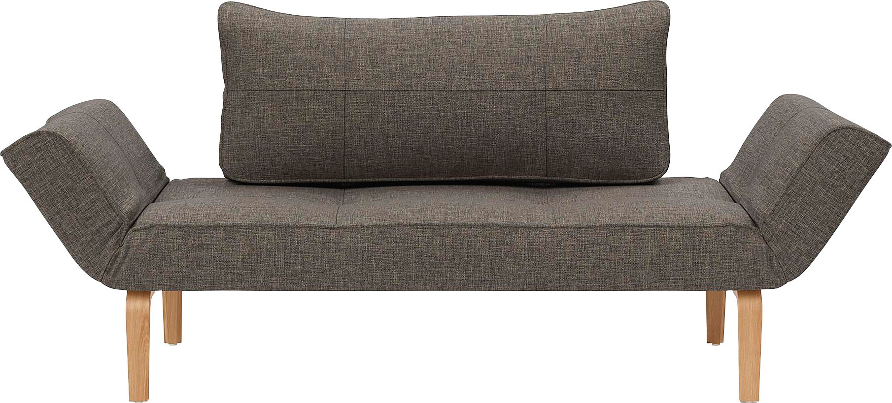 INNOVATION LIVING ™ Schlafsofa »Zeal«, im Scandinavian Design, Bow Beine, inklusive Rückenkissen