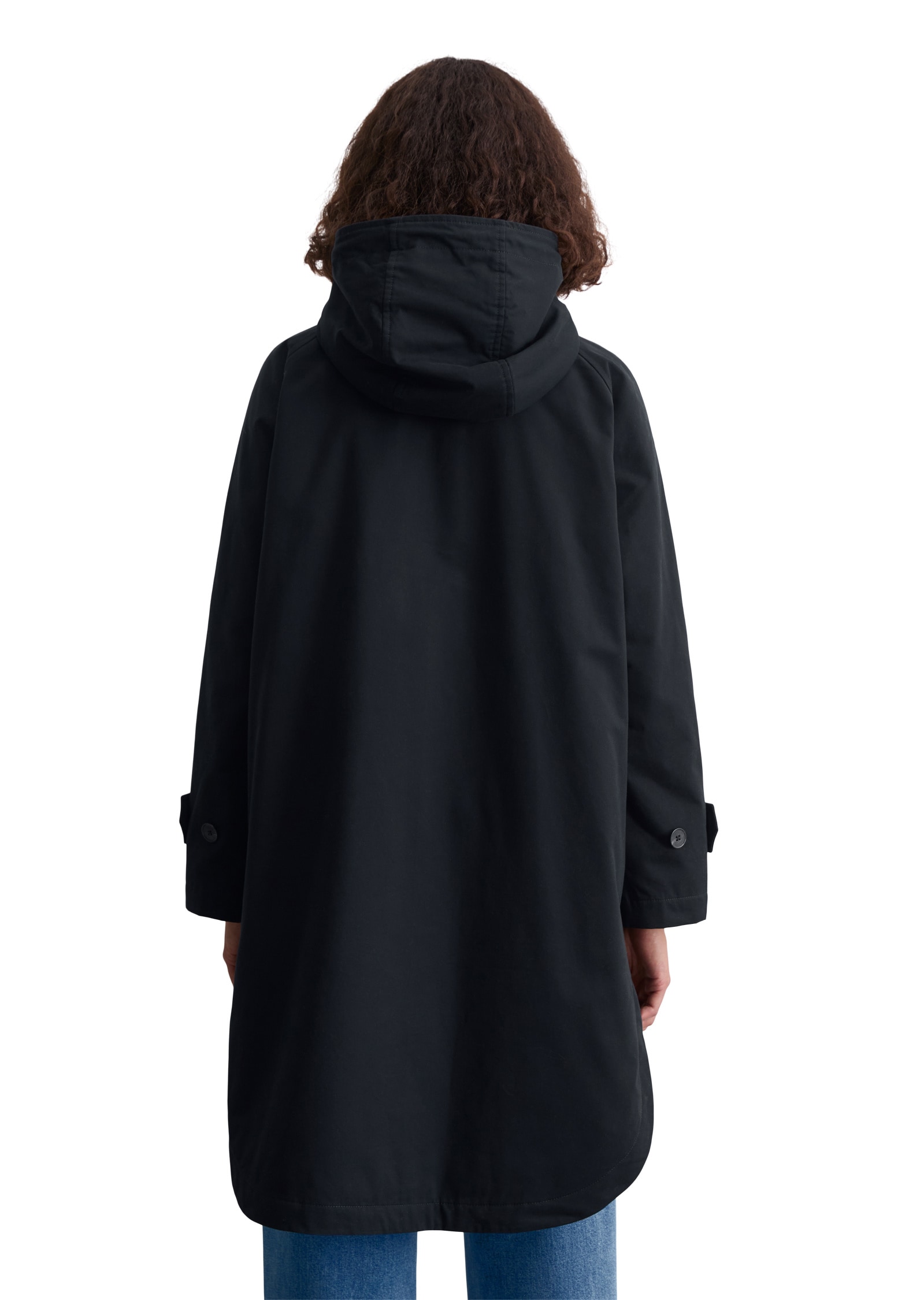 Marc O'Polo Outdoorjacke »aus gepeachtem Baumwoll-Twill«