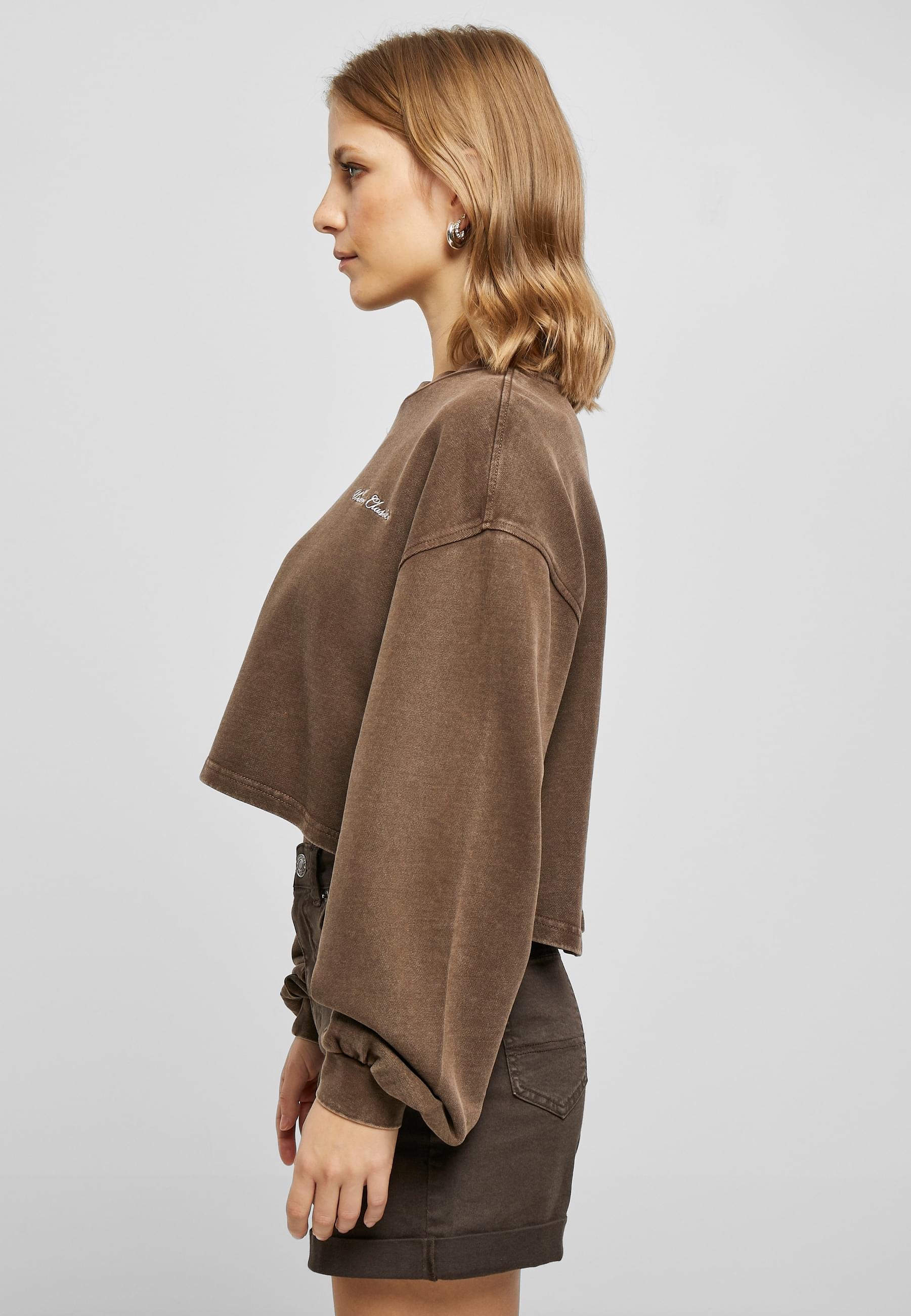 URBAN CLASSICS Sweater »Urban Classics Damen«, (1 tlg.)