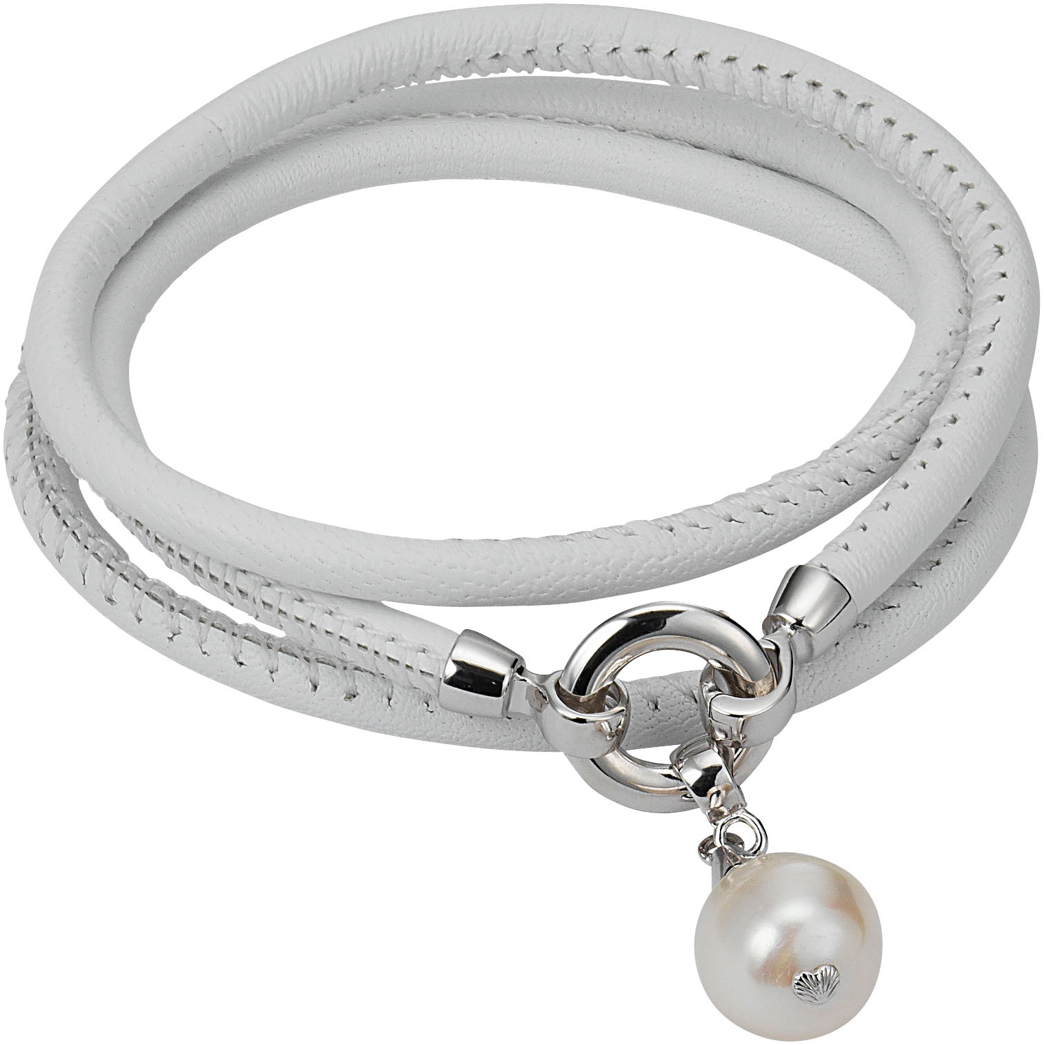 Adriana Lederarmband »Schmuck Geschenk Silber 925 Armband Armkette Capri, C1-N, C1-W«, Made in...