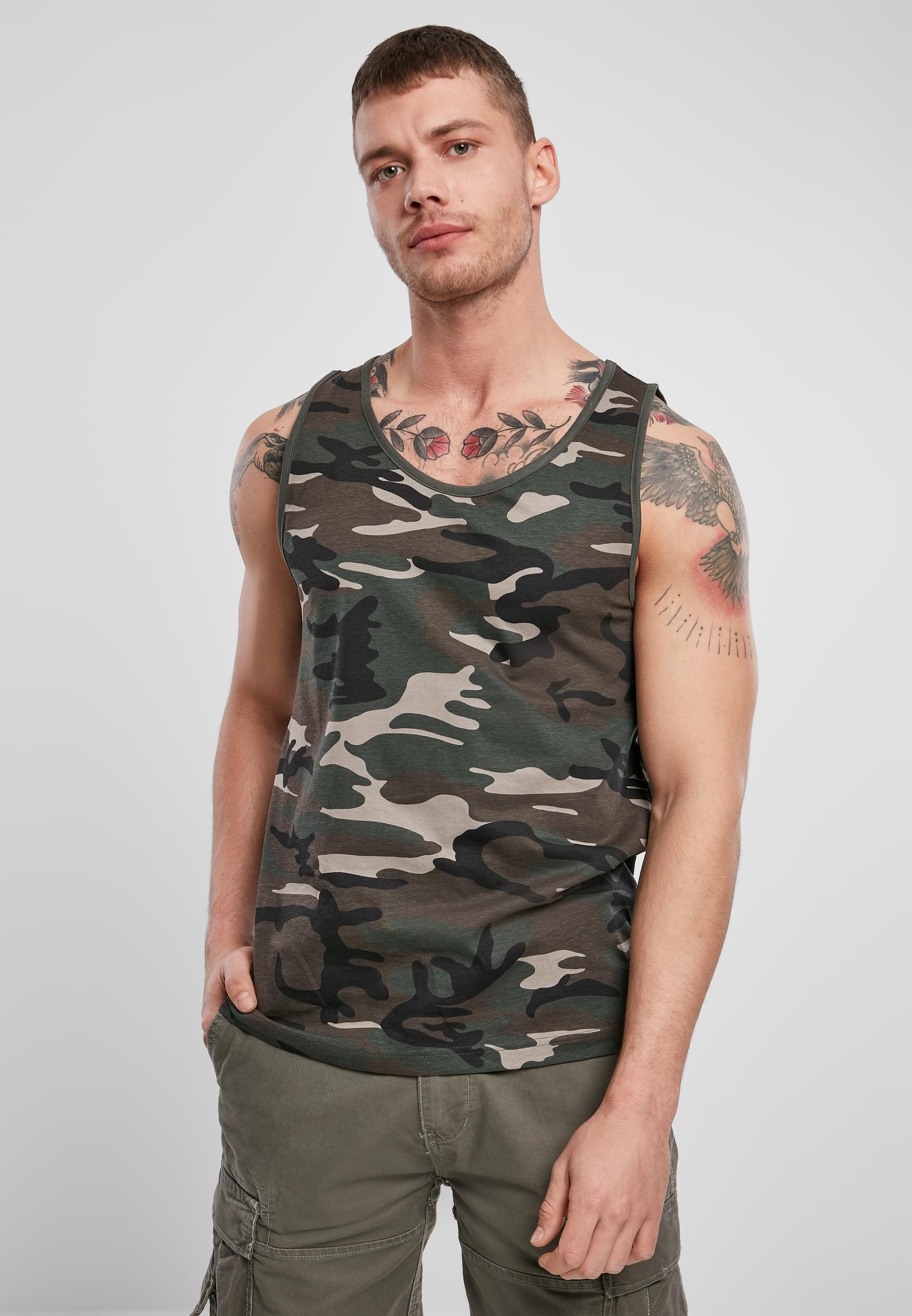 Brandit Tanktop Brandit Tank Top Army günstig online kaufen