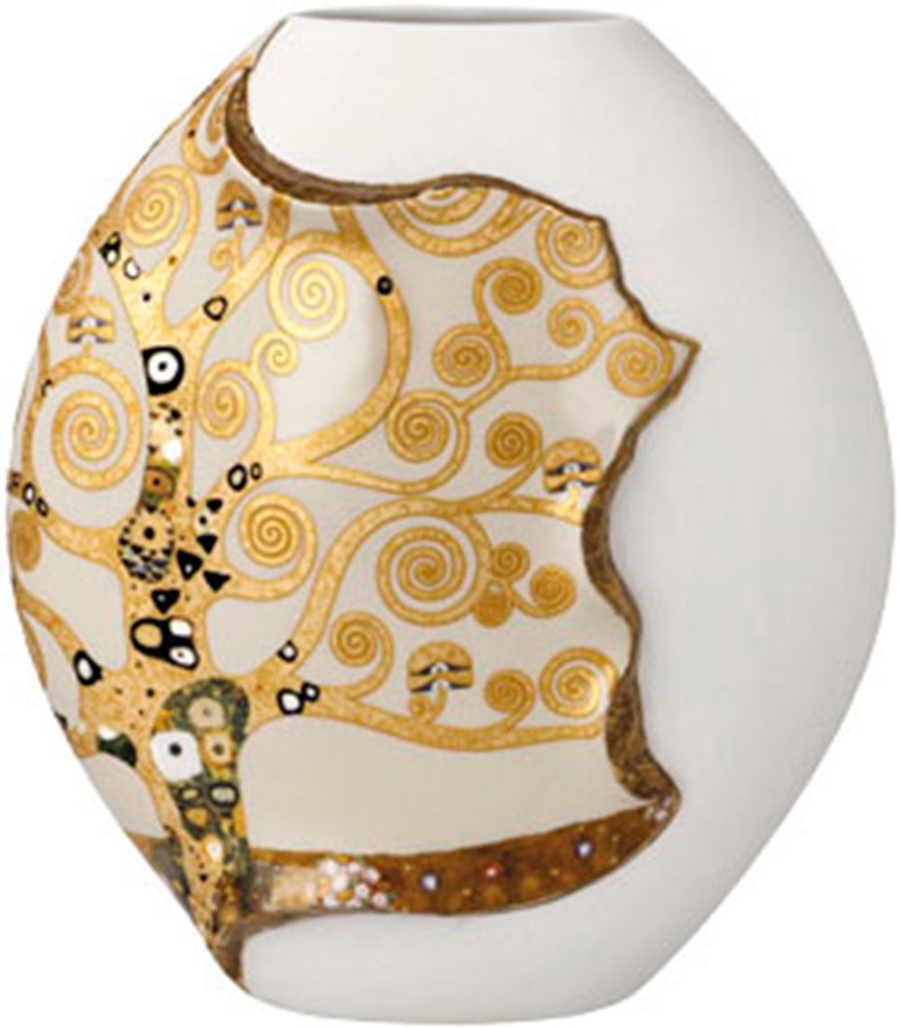 Goebel Dekovase "Gustav Klimt Der Lebensbaum" 31,5 cm