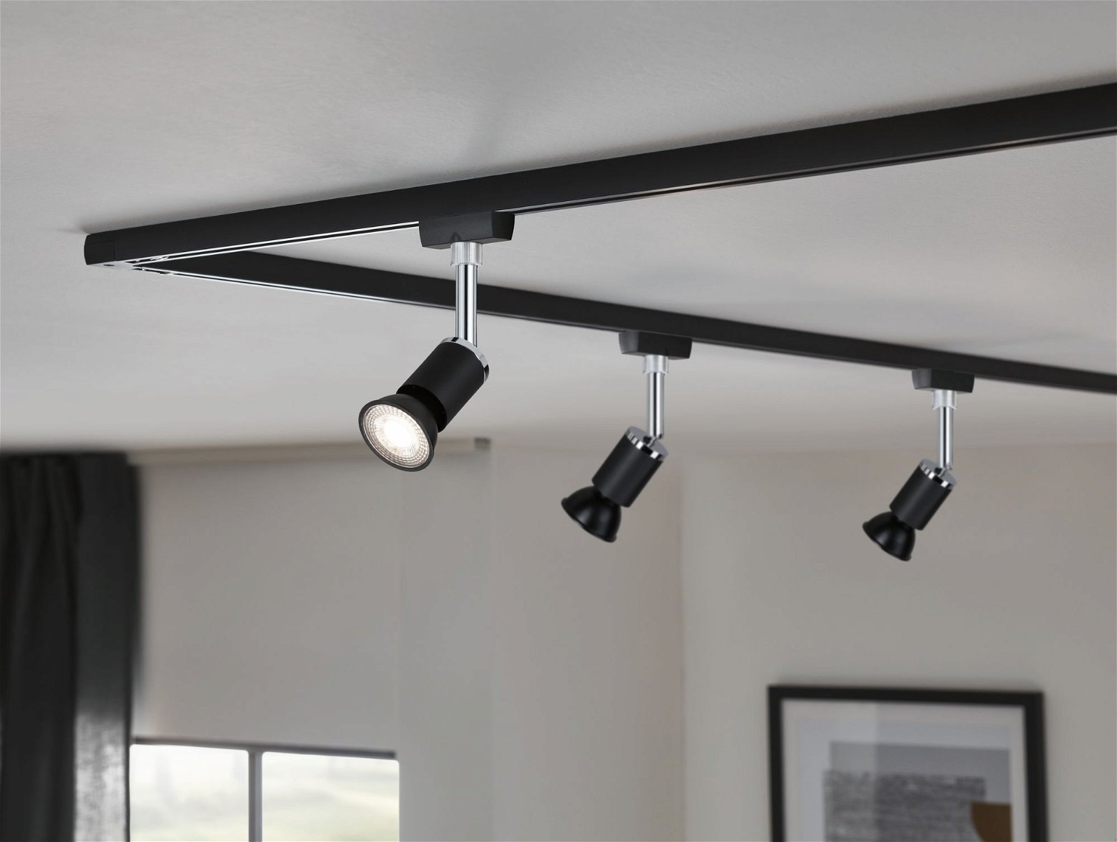 Paulmann LED-Leuchtmittel »Standard 230V LED Reflektor 460lm 7W 2700K Schwarz matt«, 1 St., Warmweiß