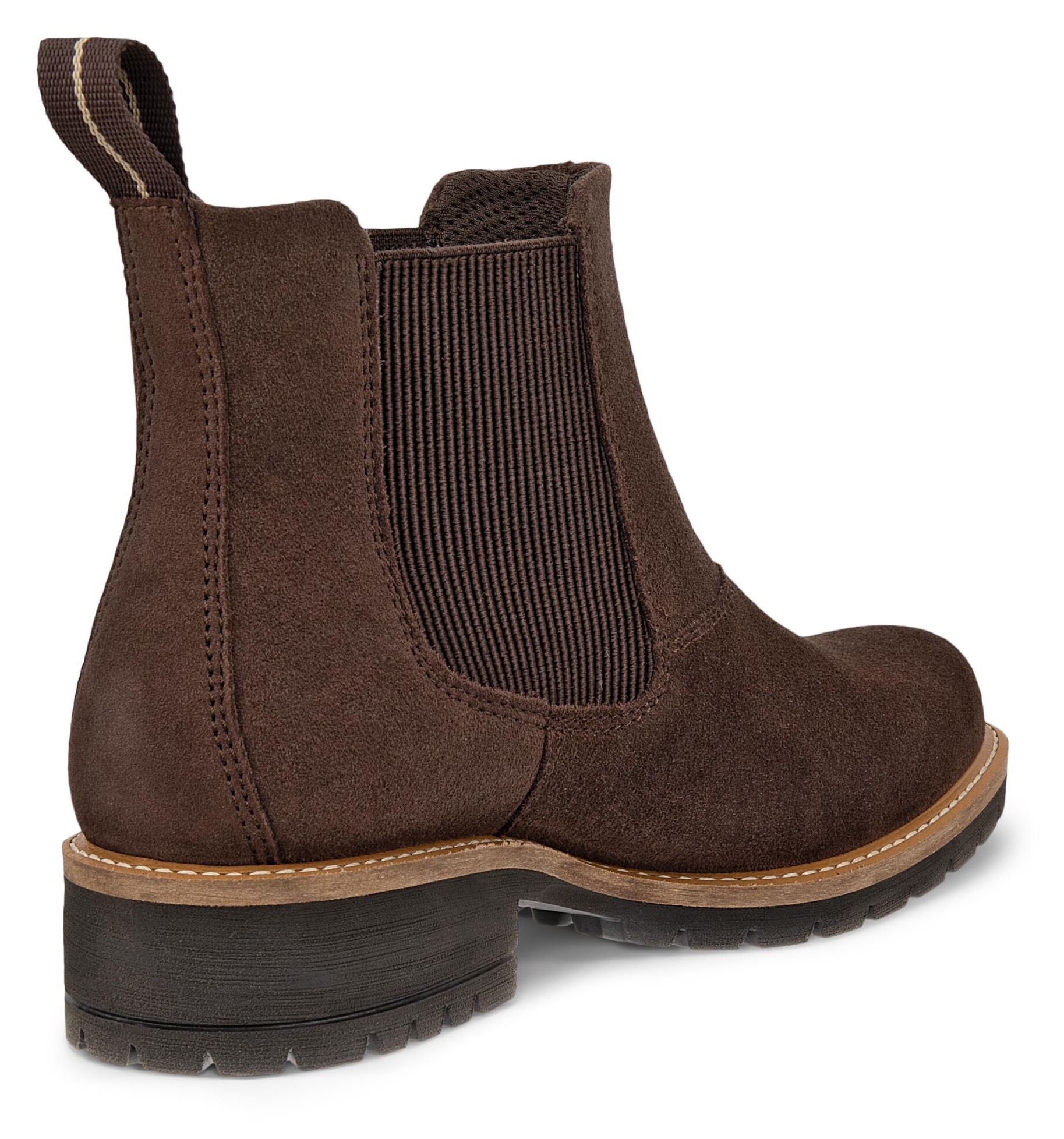 Ecco Chelseaboots "ELAINA", Schlupfboots, Herbstboots, Stiefelette mit Stre günstig online kaufen