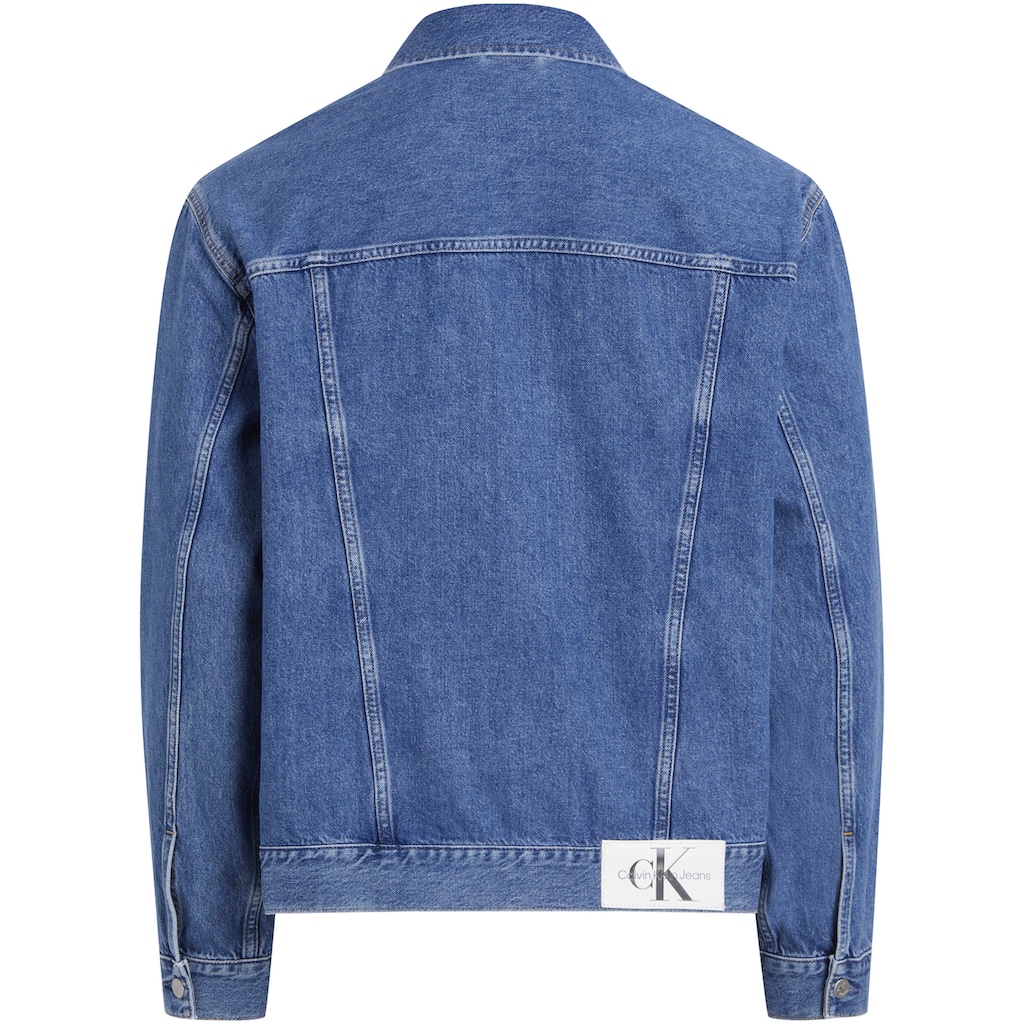 Calvin Klein Jeans Jeansjacke »REGULAR 90's DENIM JACKET«, mit Logopatch