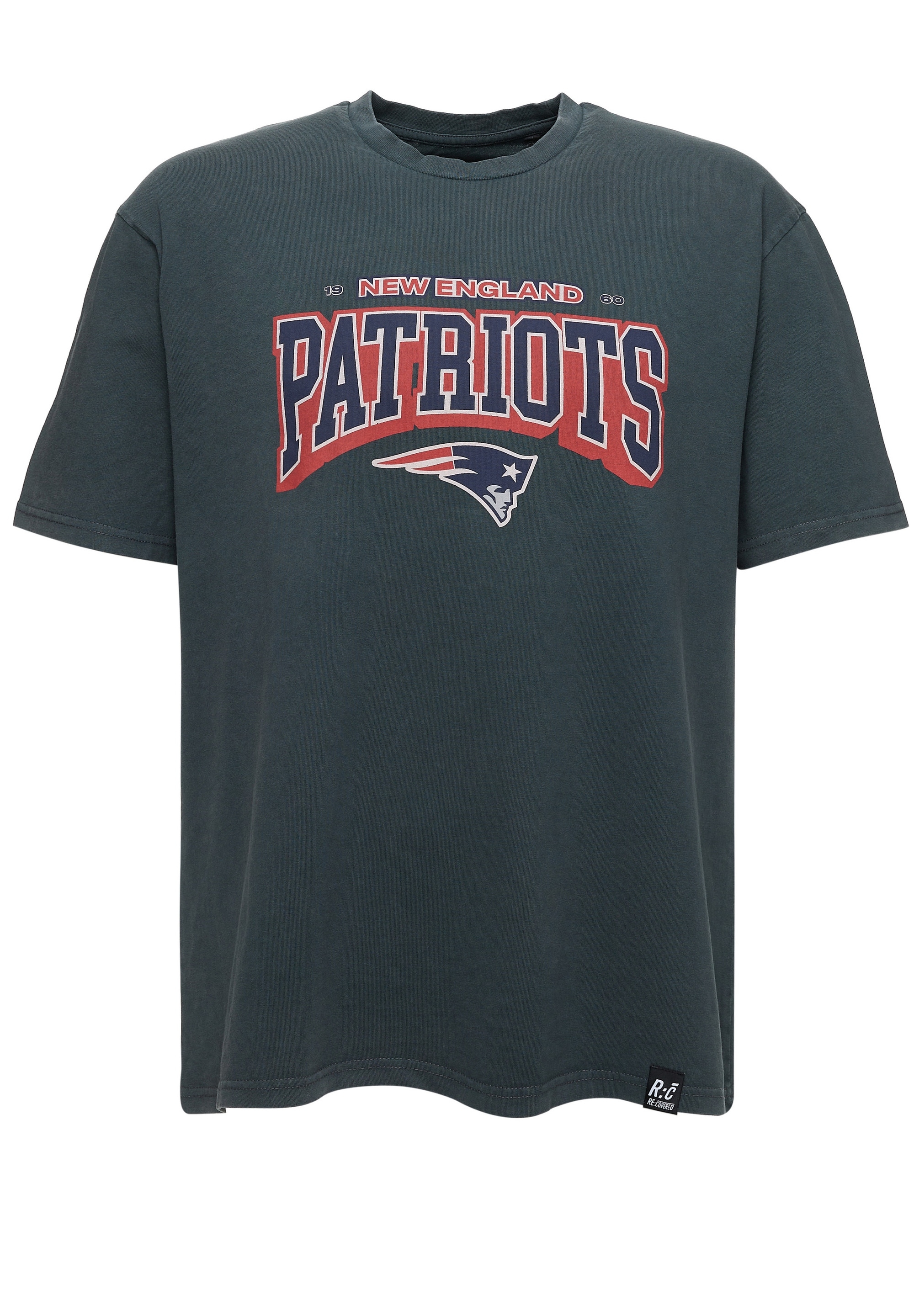 Recovered T-Shirt »NFL Patriots 17 Washed Relaxed«, (1 tlg.), für alle New England Patriots-Fans