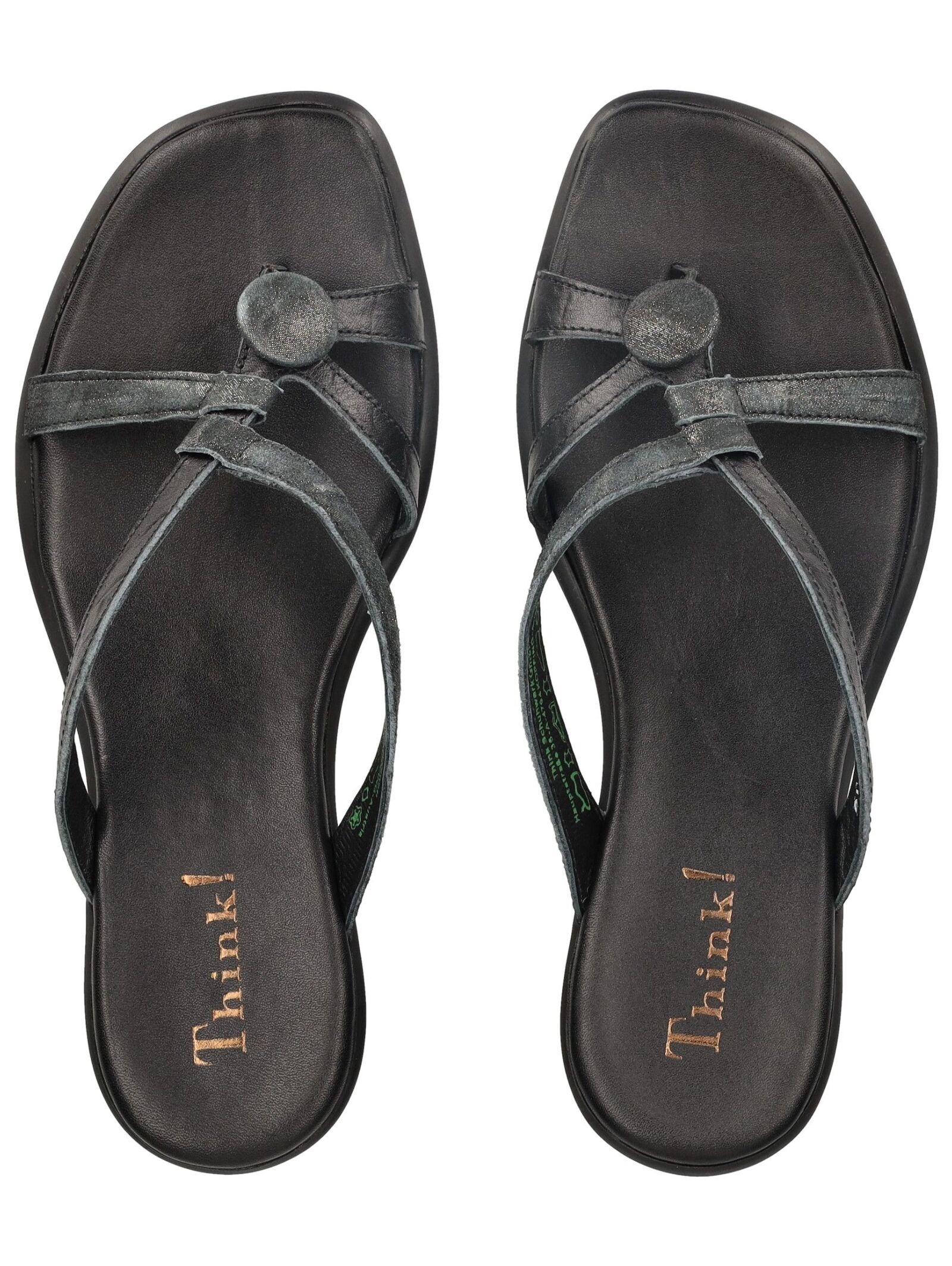 Think! Zehentrenner »Think! Sandalen Leder«