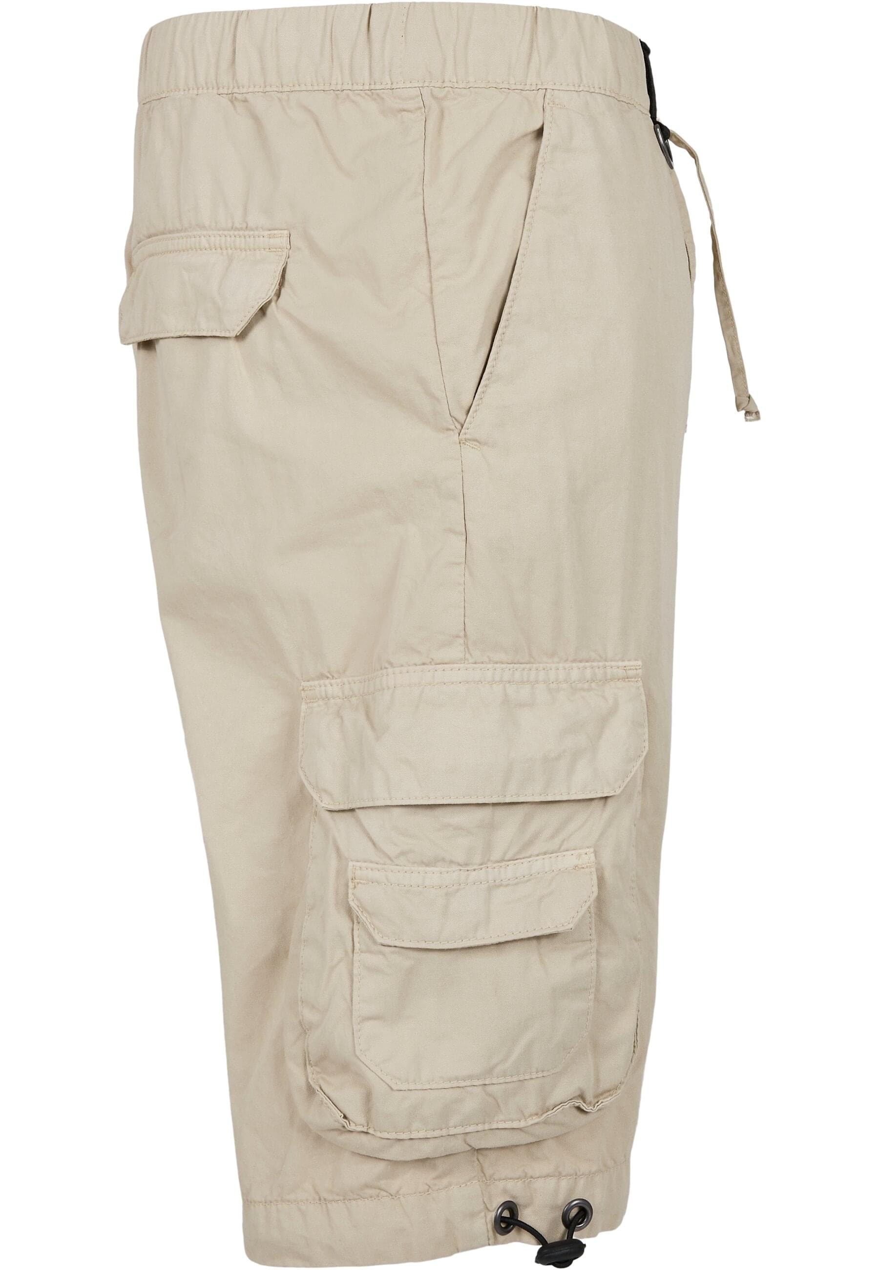 URBAN CLASSICS Stoffhose »Urban Classics Herren Double Pocket Cargo Shorts«, (1 tlg.)