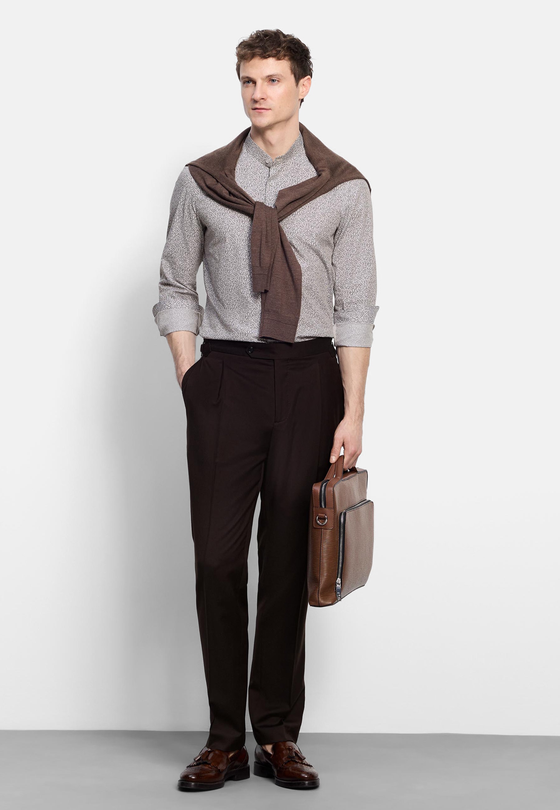 OLYMP Businesshemd »OLYMP Level Five, body fit, Stehkragen«