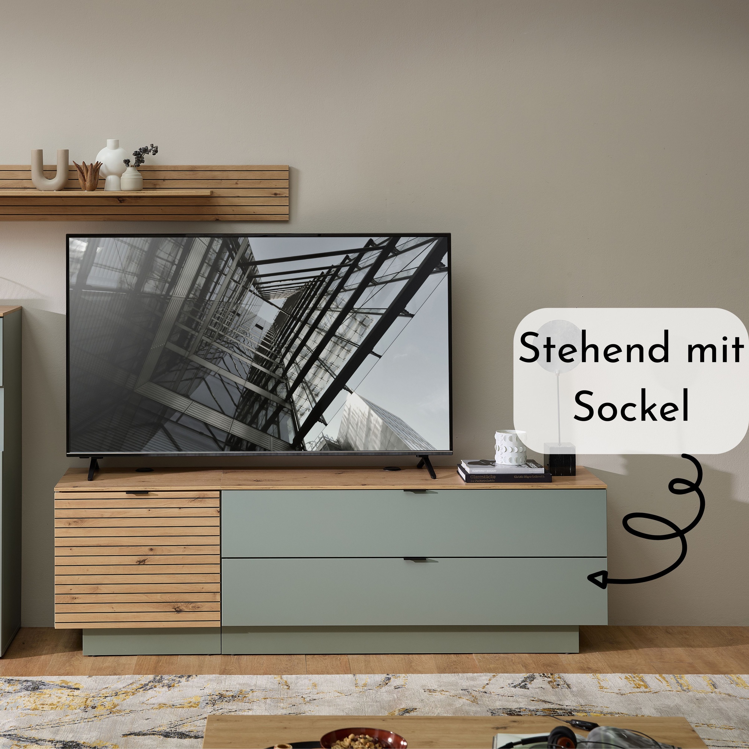 Innostyle TV-Schrank "INA TV-Lowboard, 140 x 51 x 44 cm (B/H/T)" 1 Stk. tlg günstig online kaufen