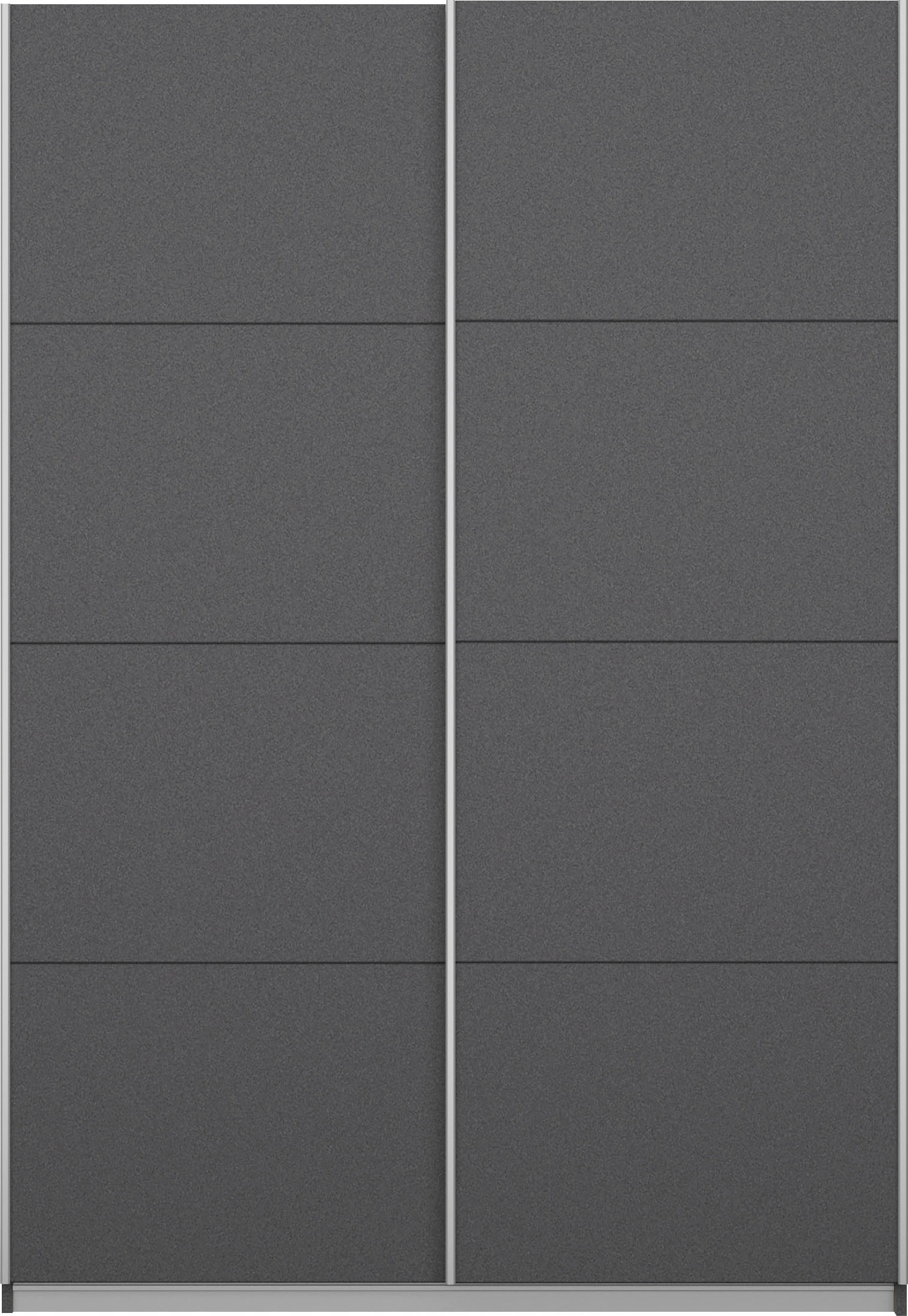 INOSIGN BY RAUCH Schwebetürenschrank »Kleiderschrank Schrank Garderobe Schlafzimmerschrank THANOS«, (in 3 verschiedenen Ausstattungen BASIC/CLASSIC/PREMIUM), Optional mit Spiegel, Metall-Griffleisten alufarben MADE IN GERMANY