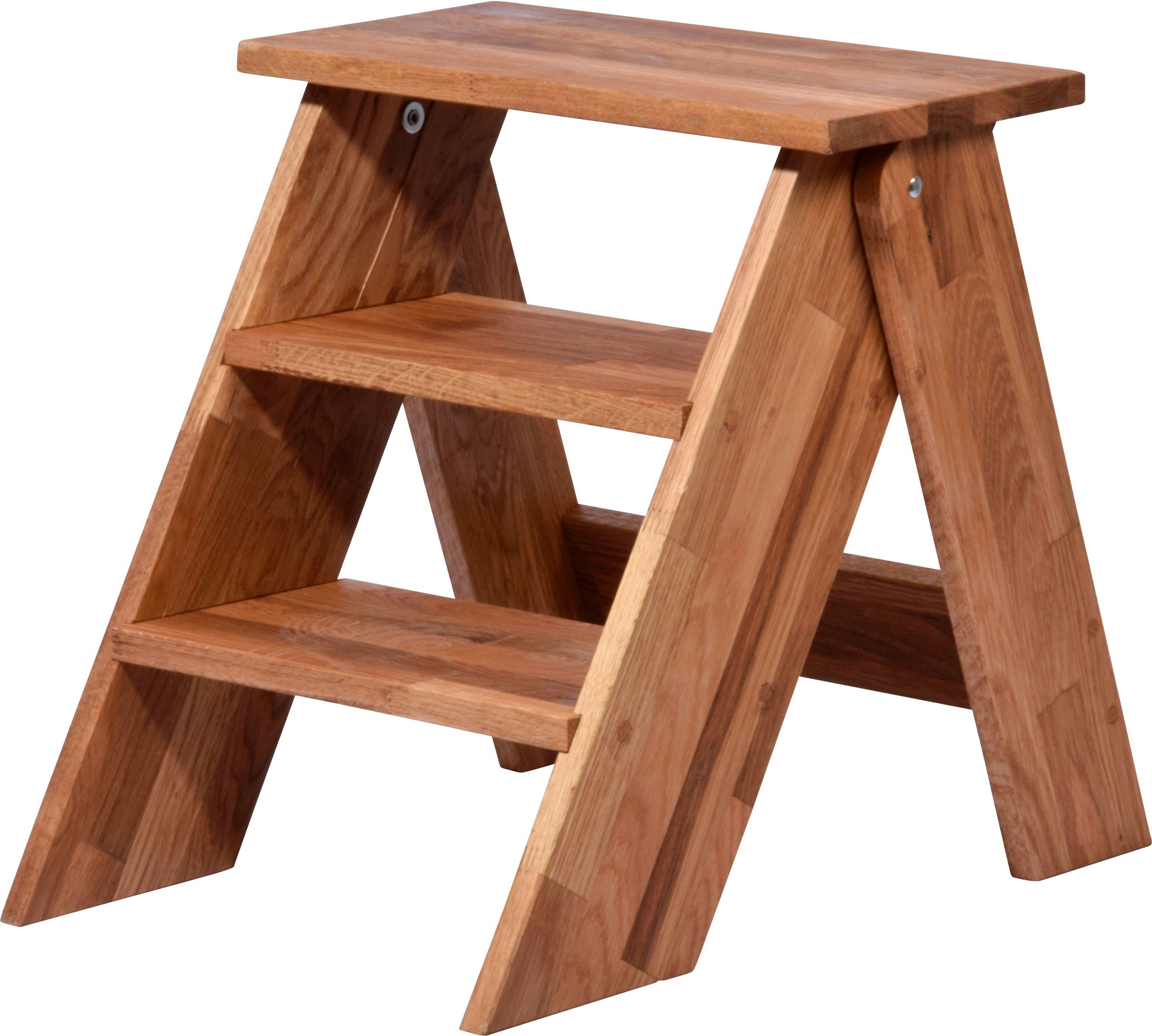 Thumbnail - dobar Tritthocker Tritthocker für die Ernte, Eichenholz