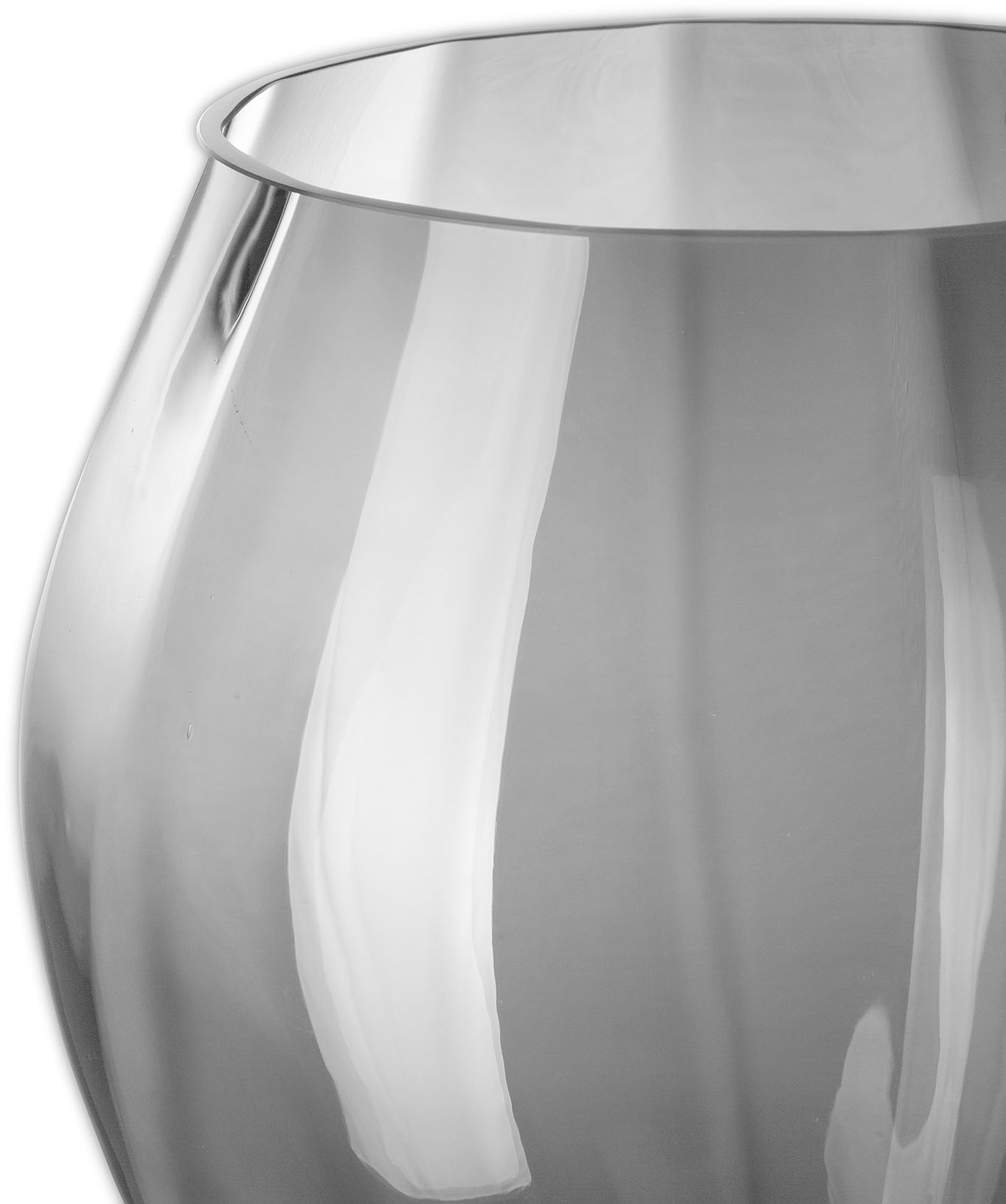 Thumbnail - Fink Tischvase "LILIAN", (1 St.), aus Glas, mundgeblasen, mit blütenähnlicher Kannelierung